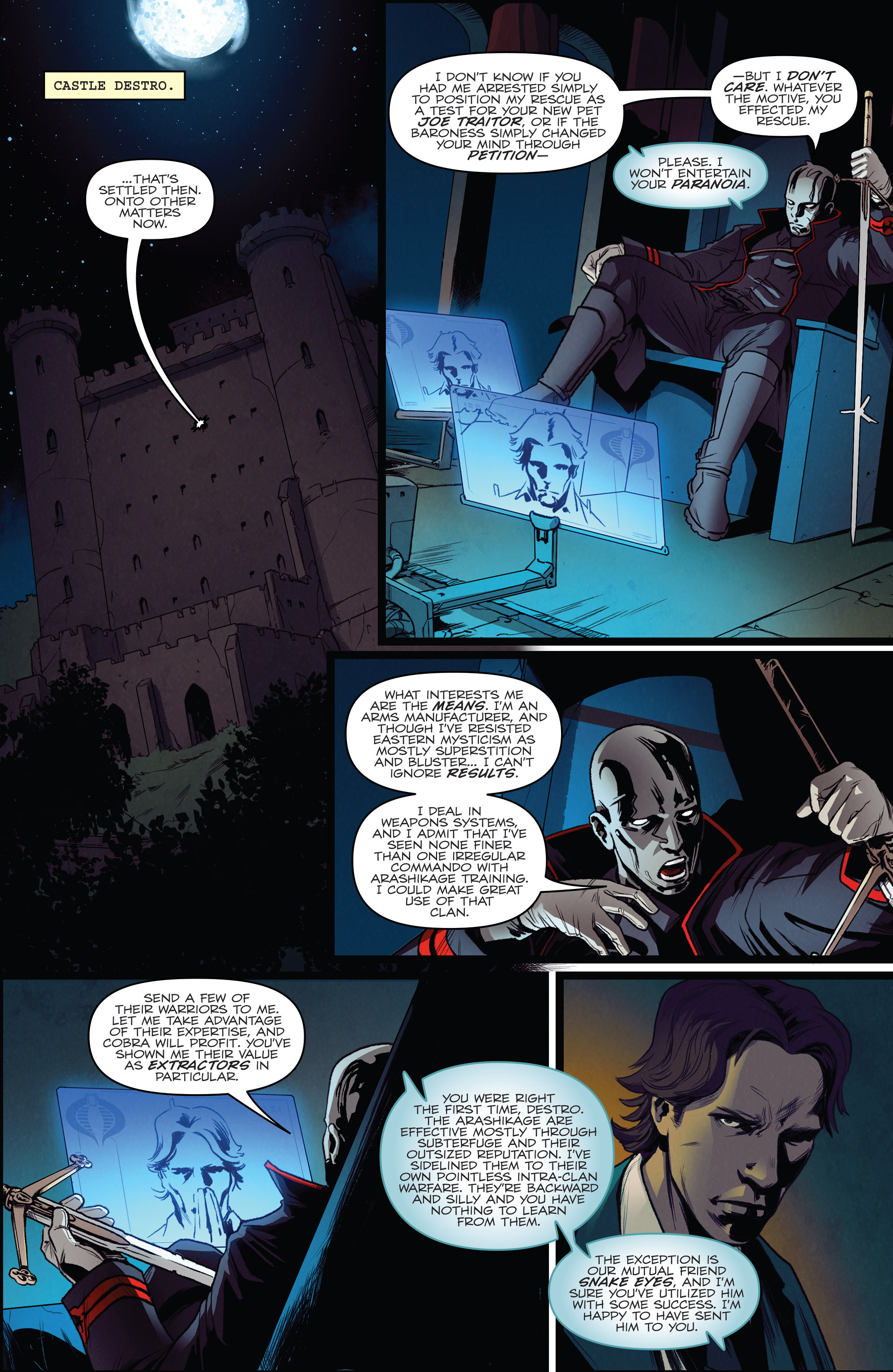 Read online G.I. Joe: Snake Eyes, Agent of Cobra comic -  Issue #5 - 17