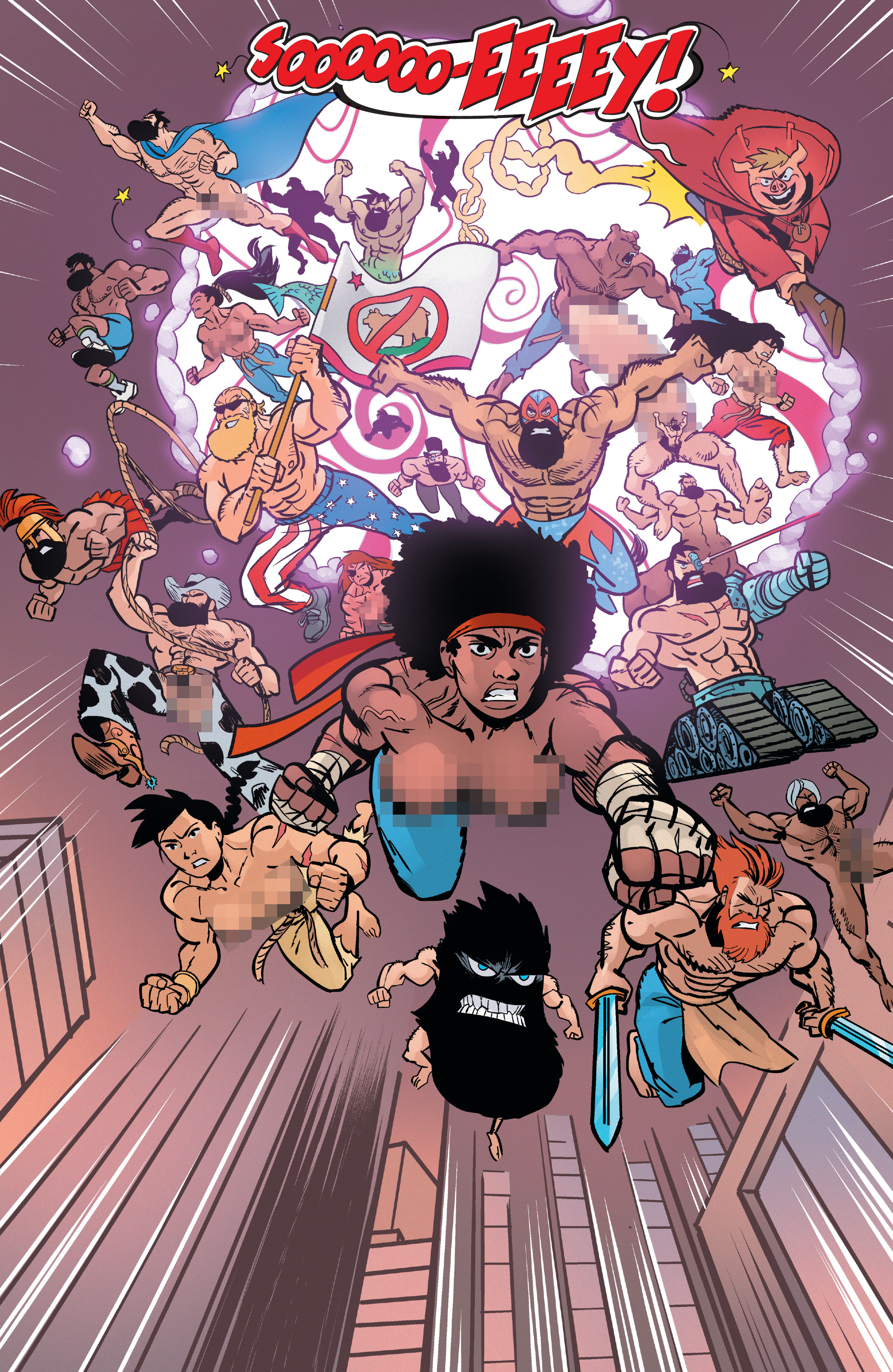 Read online Shirtless Bear-Fighter! 2 comic -  Issue #6 - 22