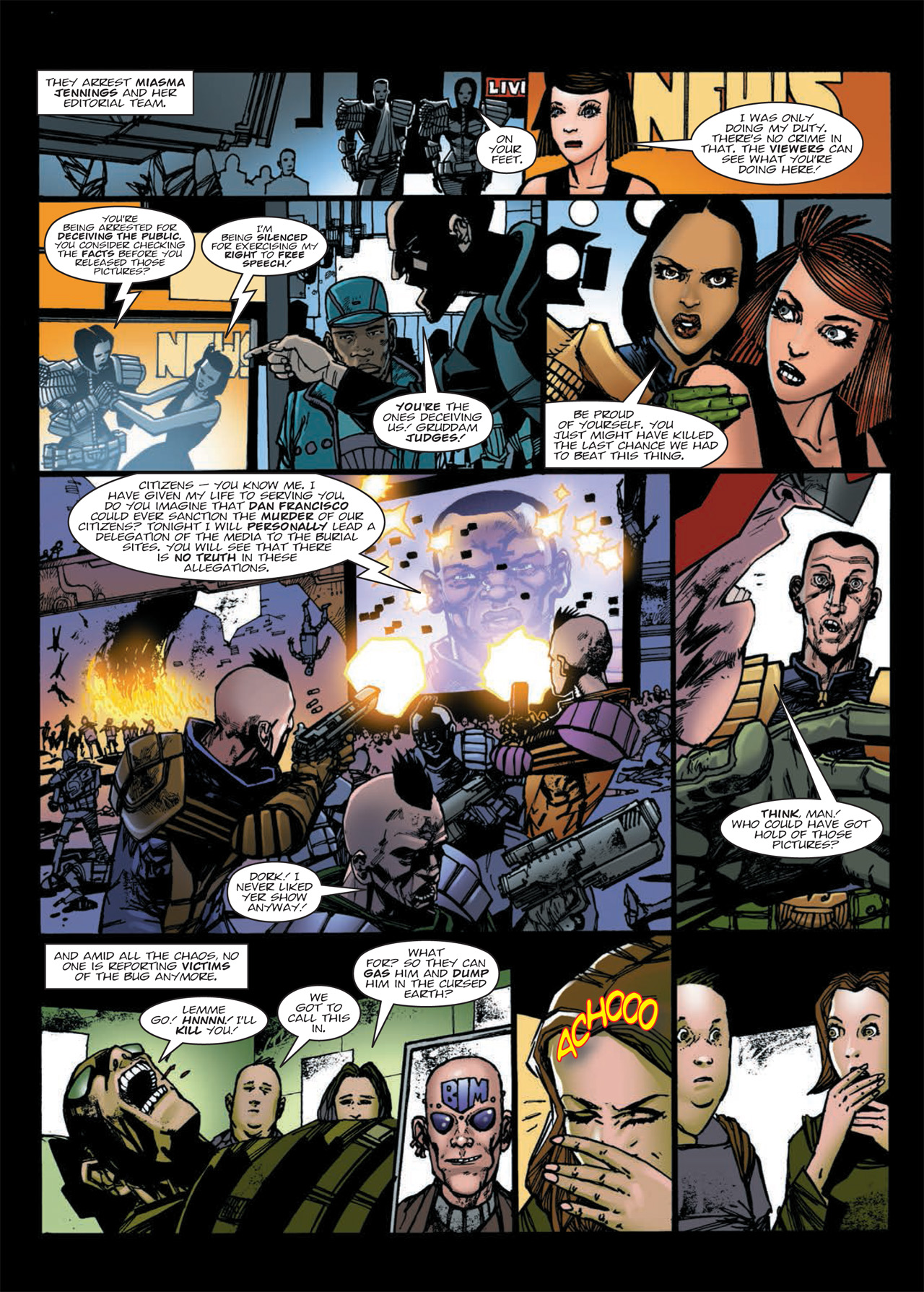 Read online Judge Dredd: Day of Chaos: Endgame comic -  Issue # TPB (Part 2) - 29