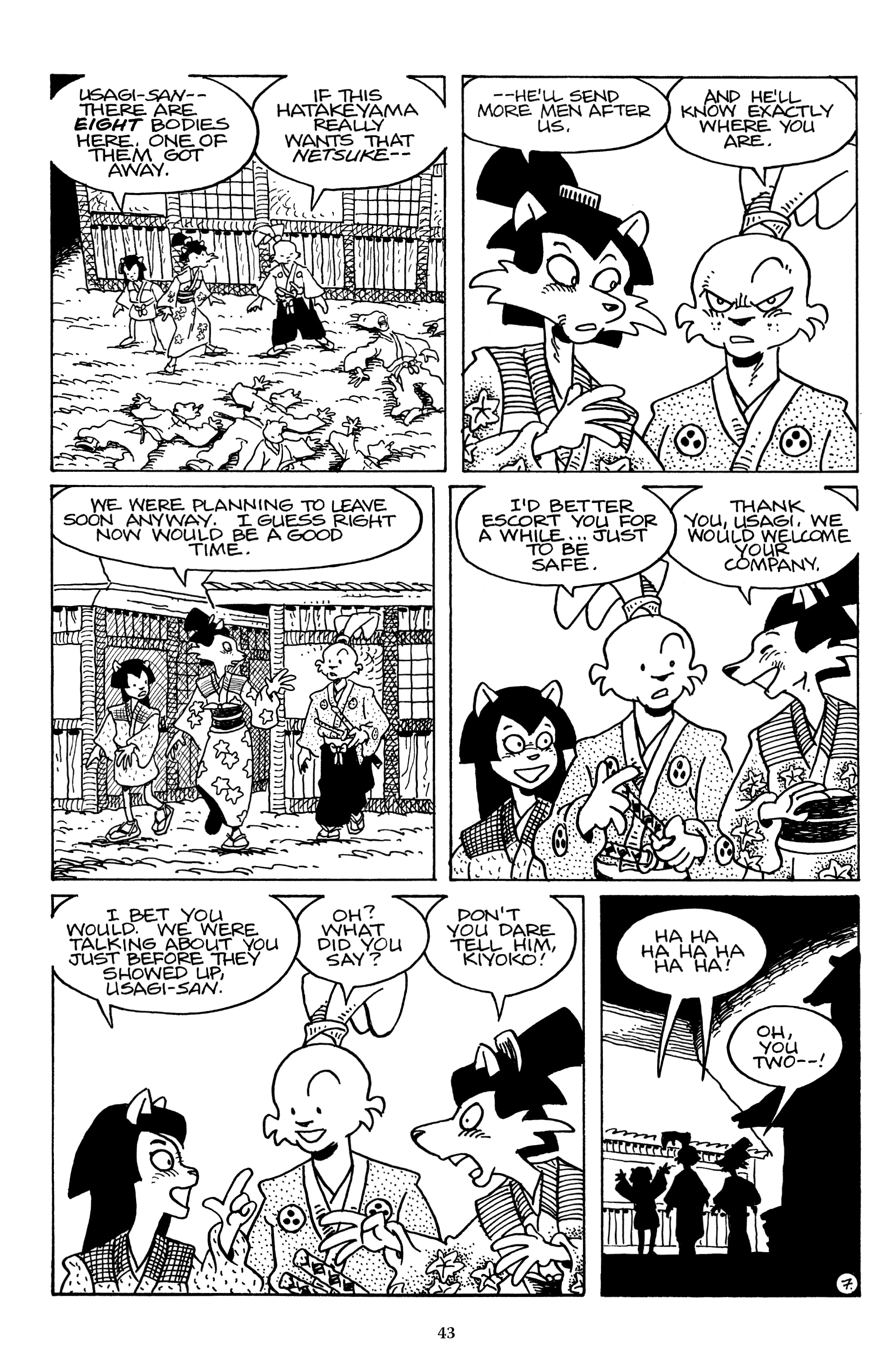 Read online The Usagi Yojimbo Saga (2021) comic -  Issue # TPB 7 (Part 1) - 41