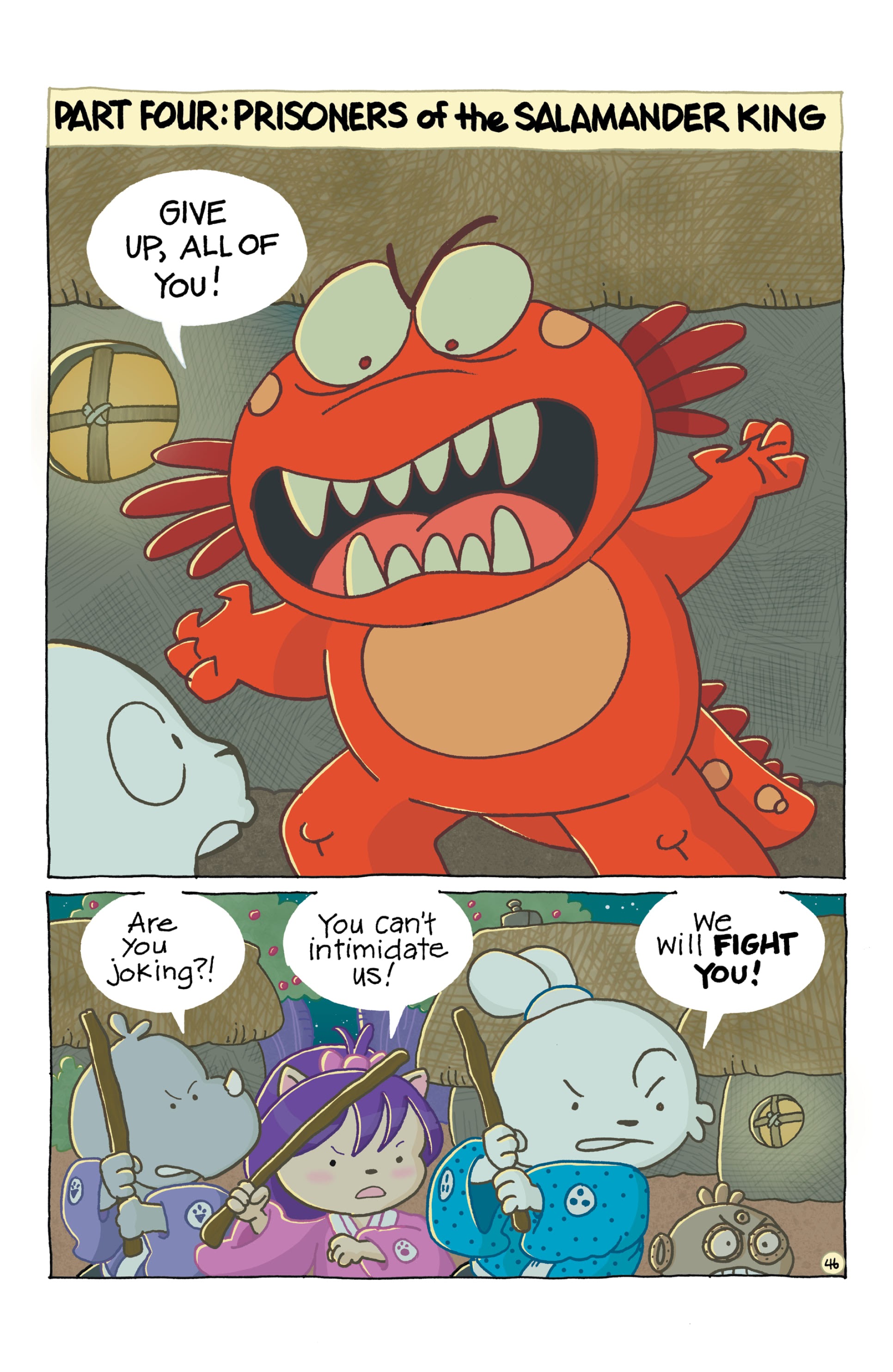 Read online Chibi-Usagi: Attack of the Heebie Chibis comic -  Issue # TPB - 50