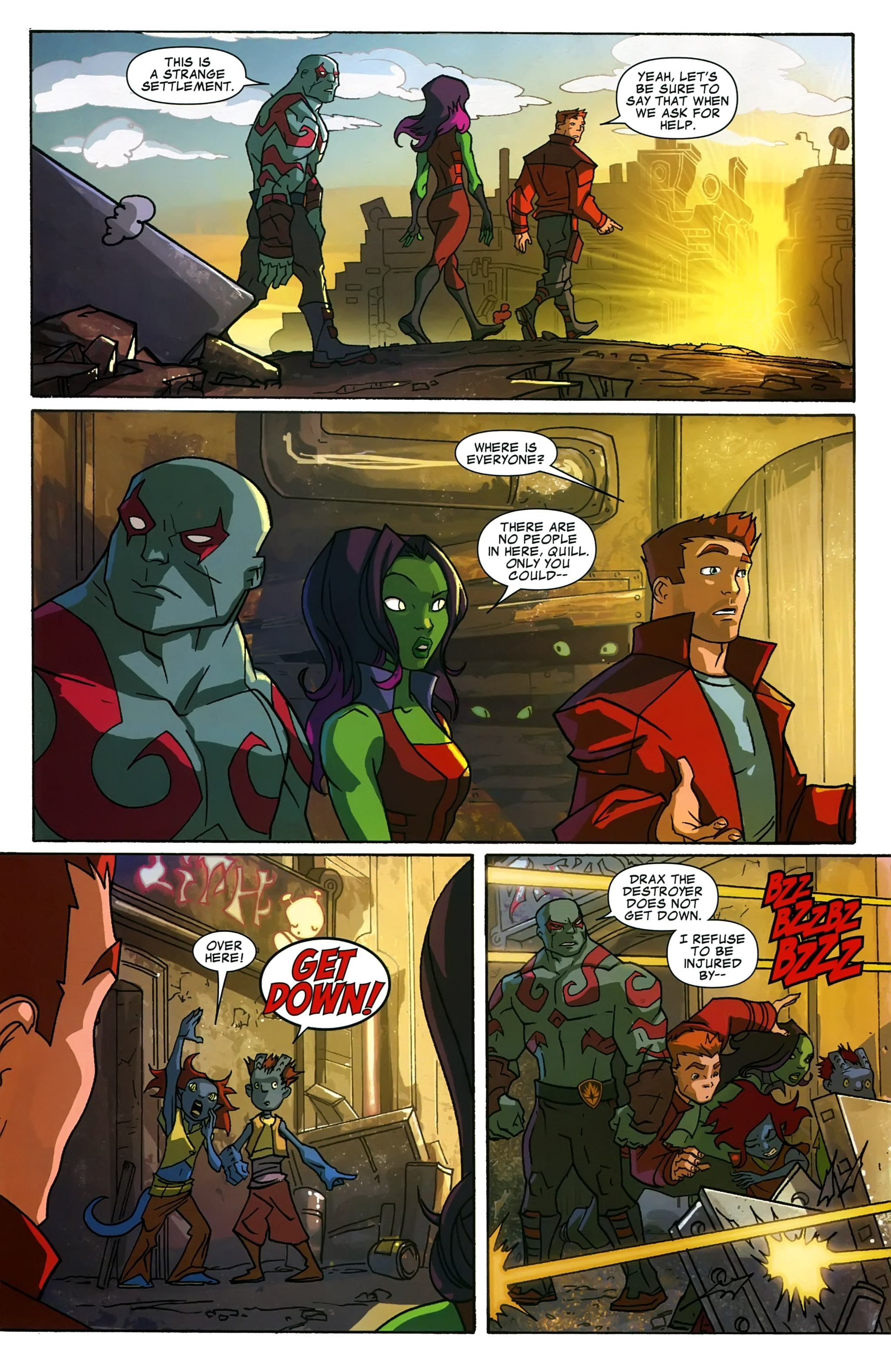 Read online Marvel Universe Guardians of the Galaxy [I] comic -  Issue #1 - 6