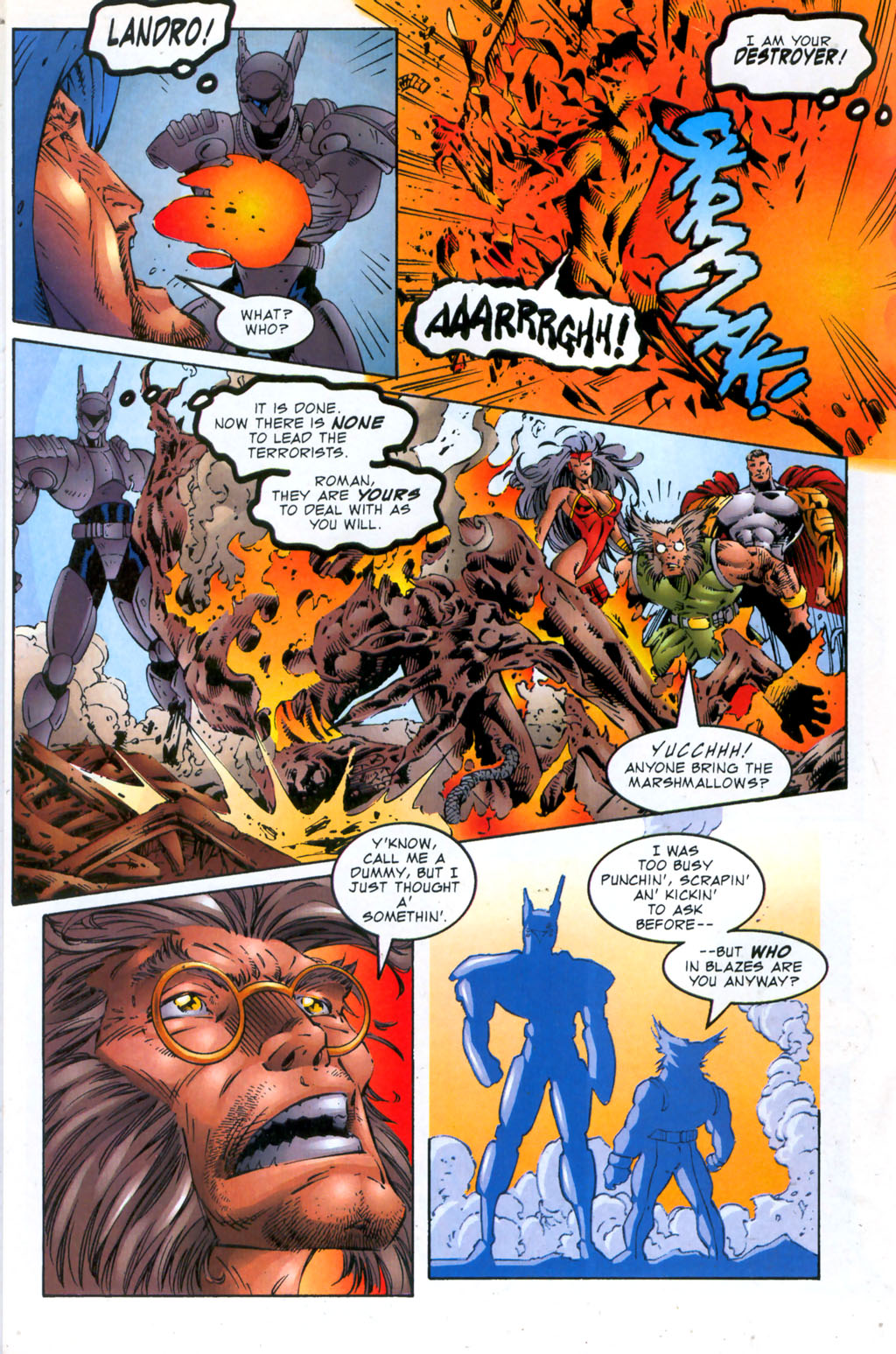 Read online Brigade (1993) comic -  Issue #20 - 23