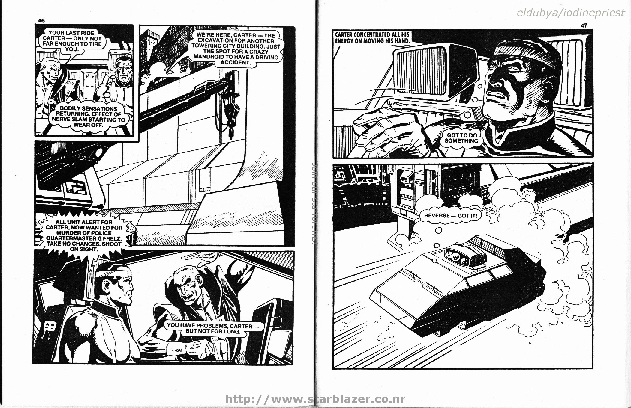 Read online Starblazer comic -  Issue #245 - 25