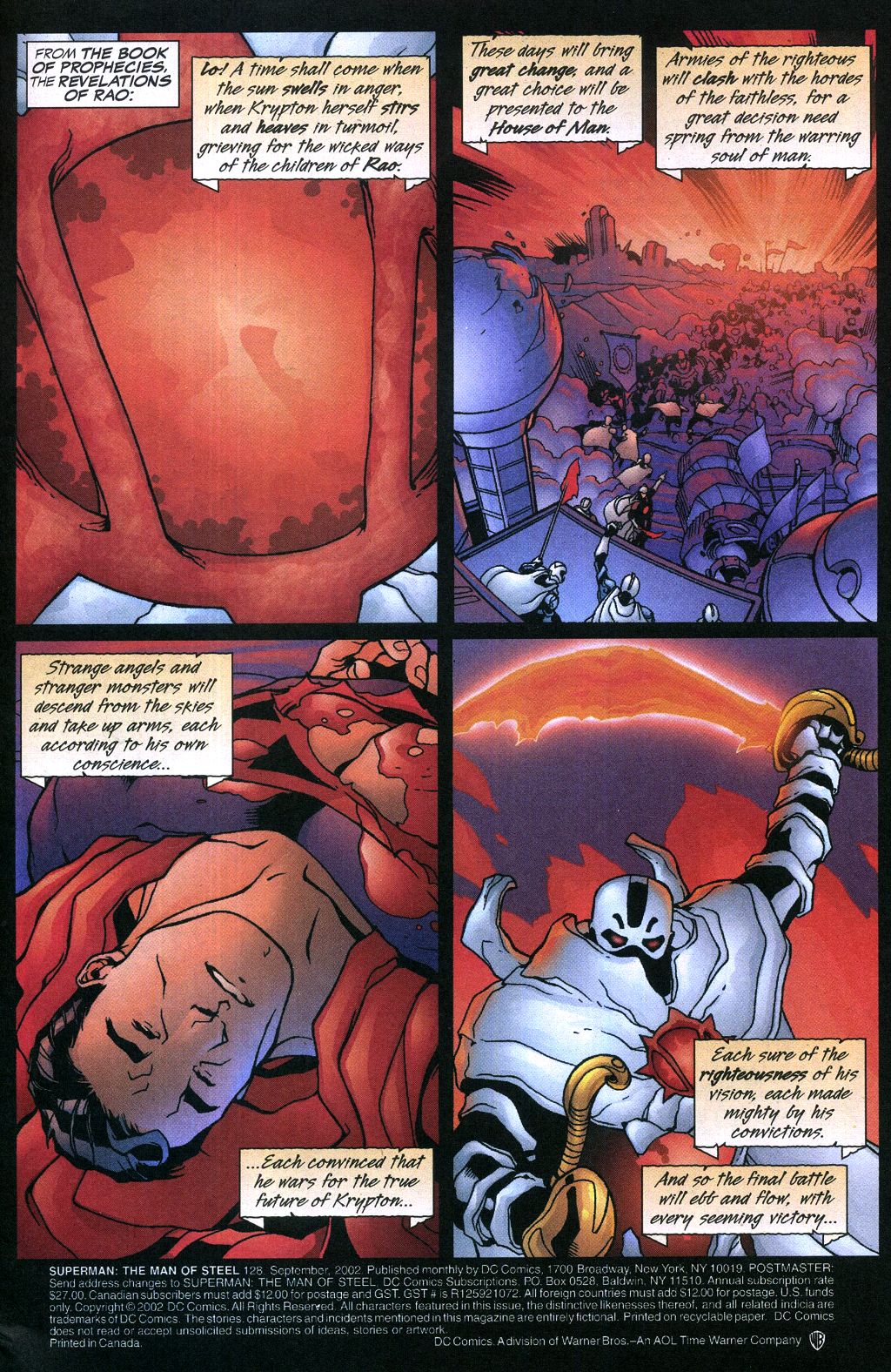 Read online Superman: The Man of Steel (1991) comic -  Issue #128 - 2