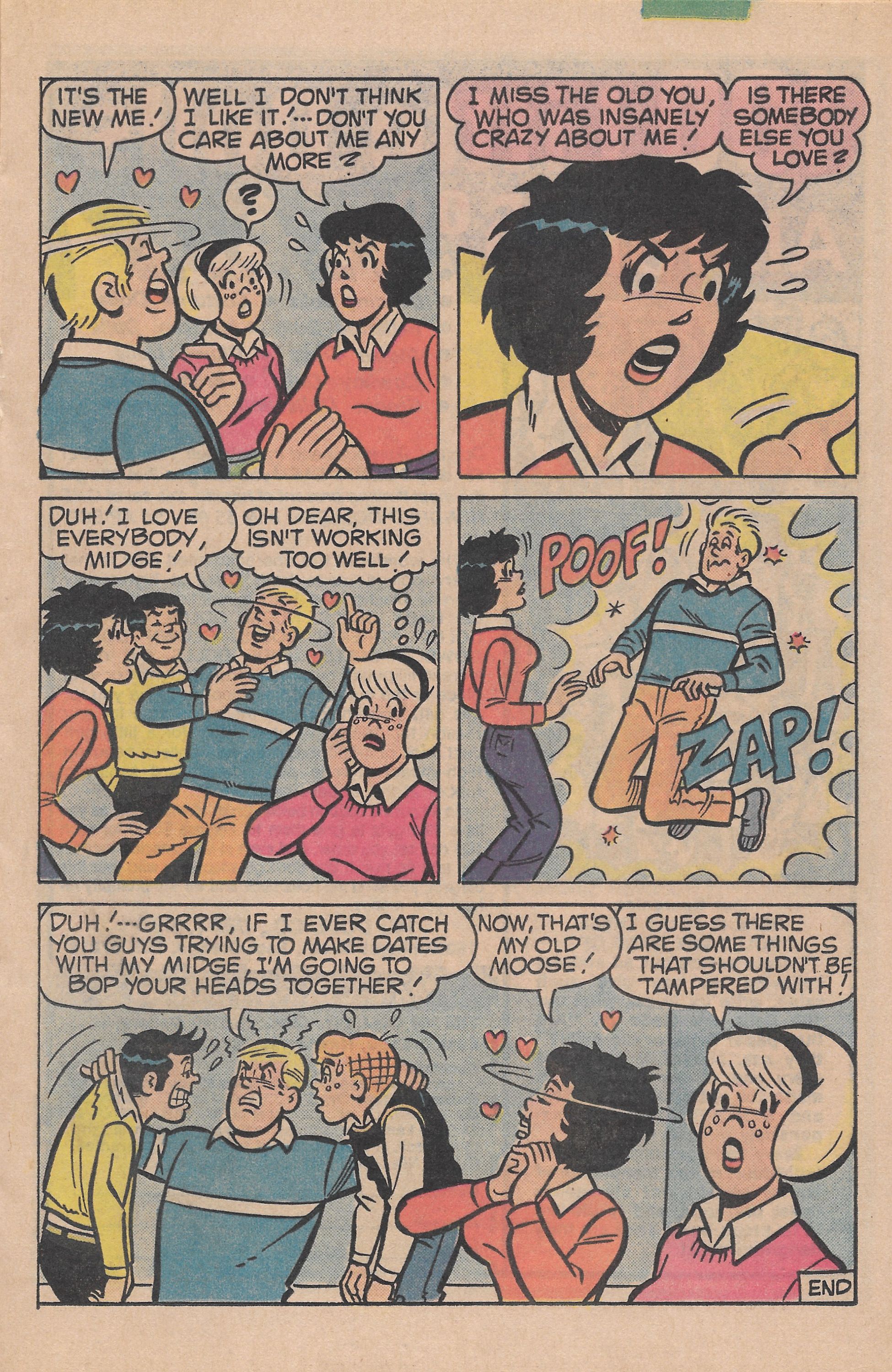 Read online Archie's TV Laugh-Out comic -  Issue #88 - 17