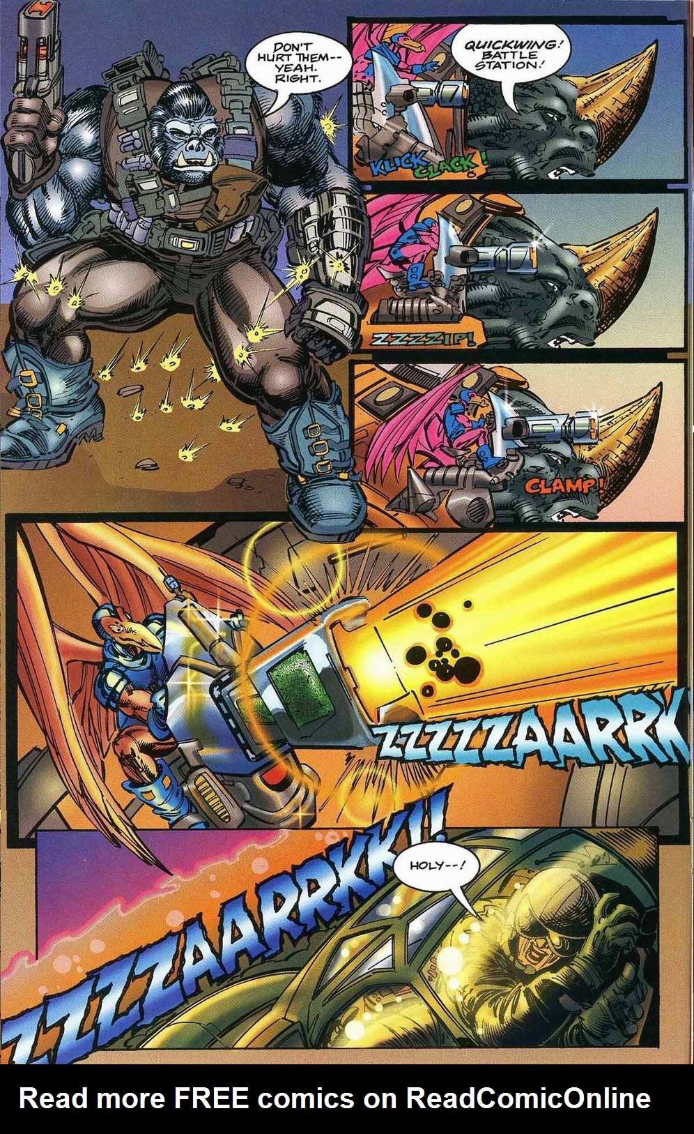 Read online Leonard Nimoy's Primortals (1995) comic -  Issue #11 - 5