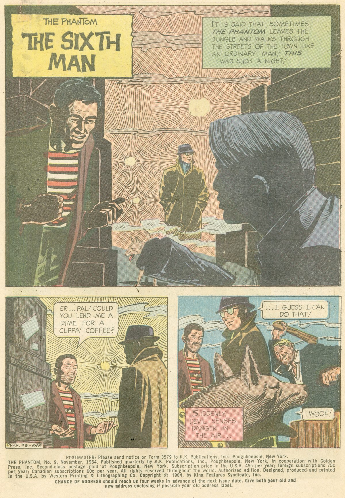 Read online The Phantom (1962) comic -  Issue #9 - 3