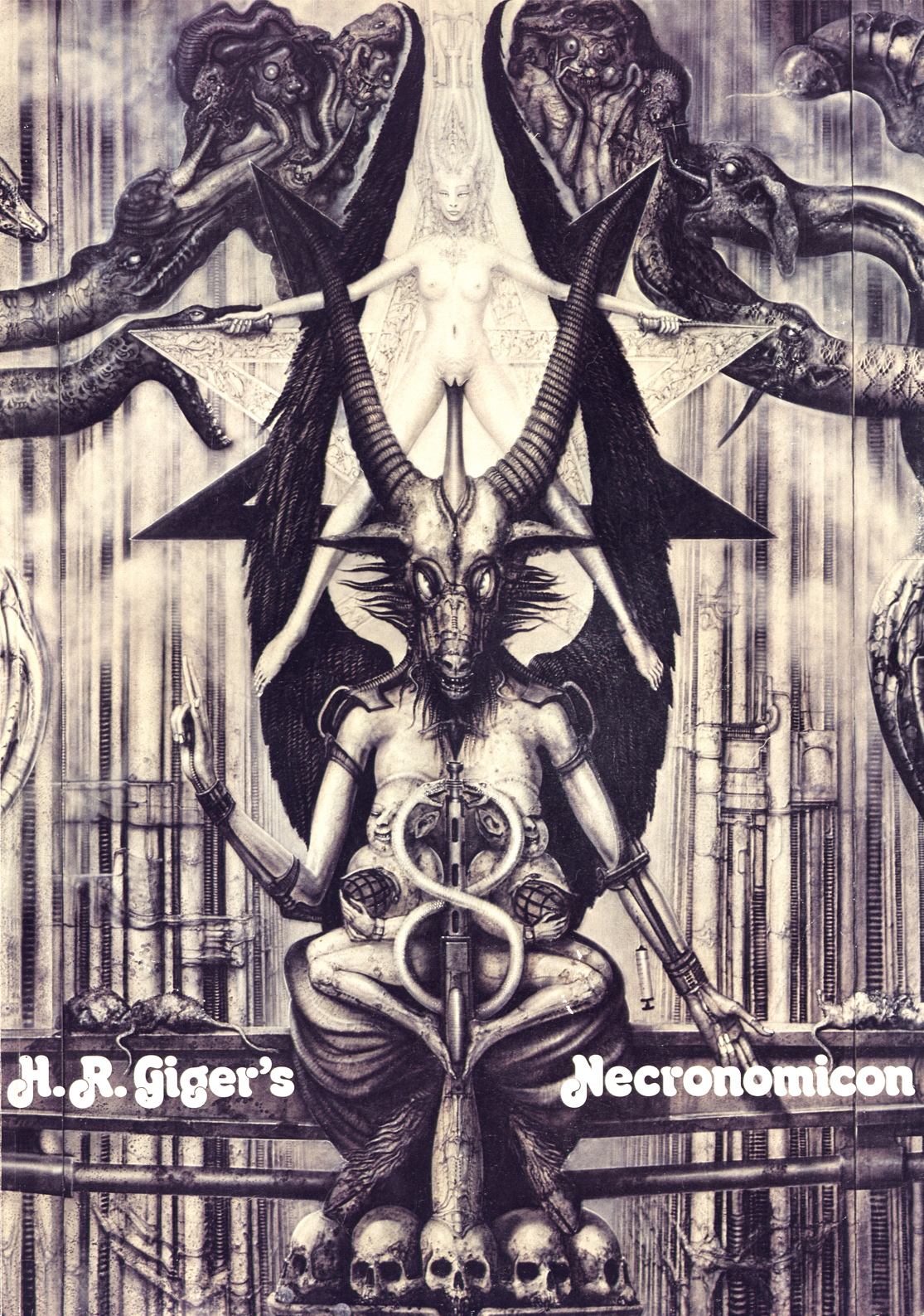 Read online H.R.Giger's Necronomicon comic -  Issue # TPB - 1