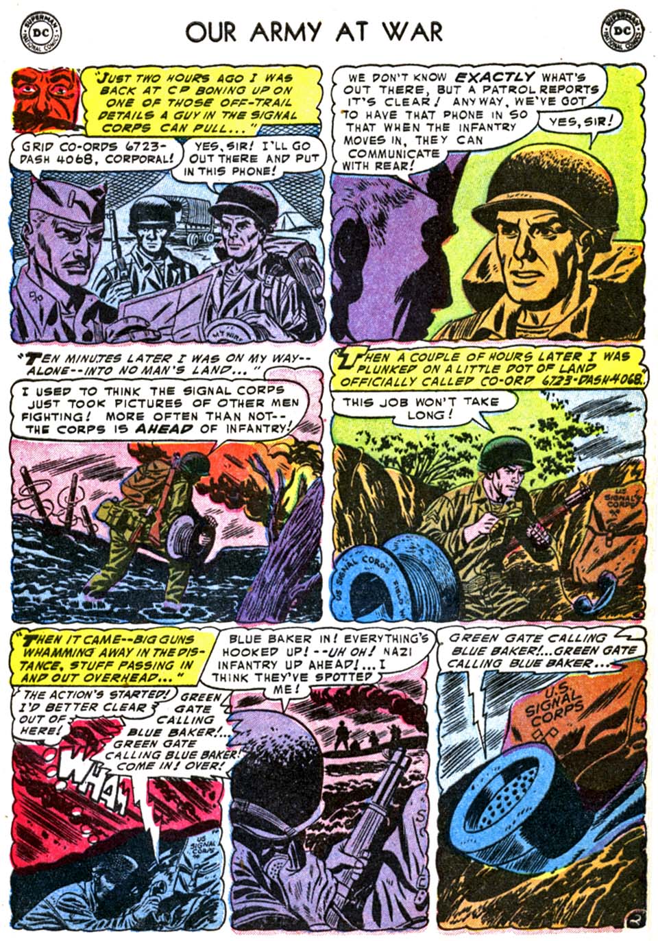 Read online Our Army at War (1952) comic -  Issue #26 - 29