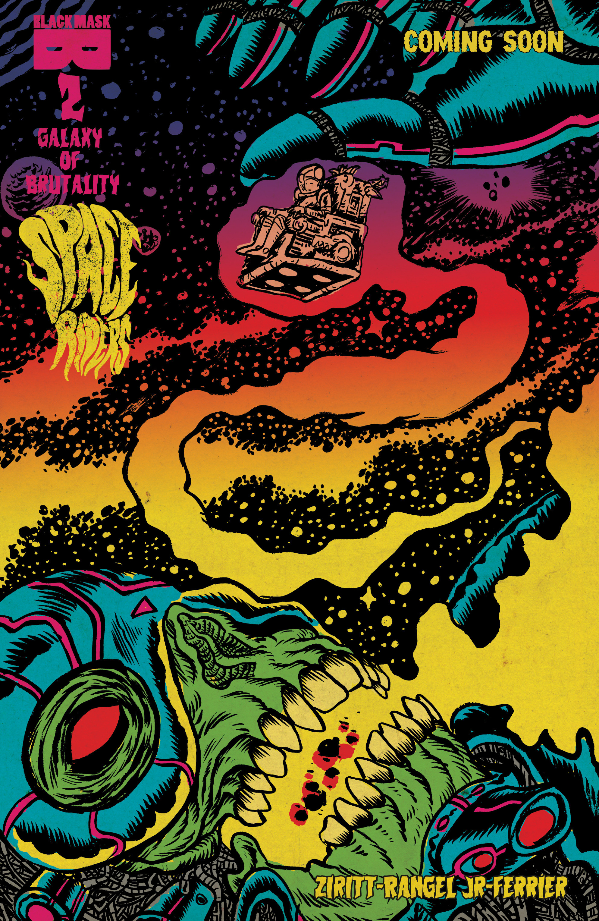 Read online Space Riders: Galaxy of Brutality comic -  Issue #1 - 24