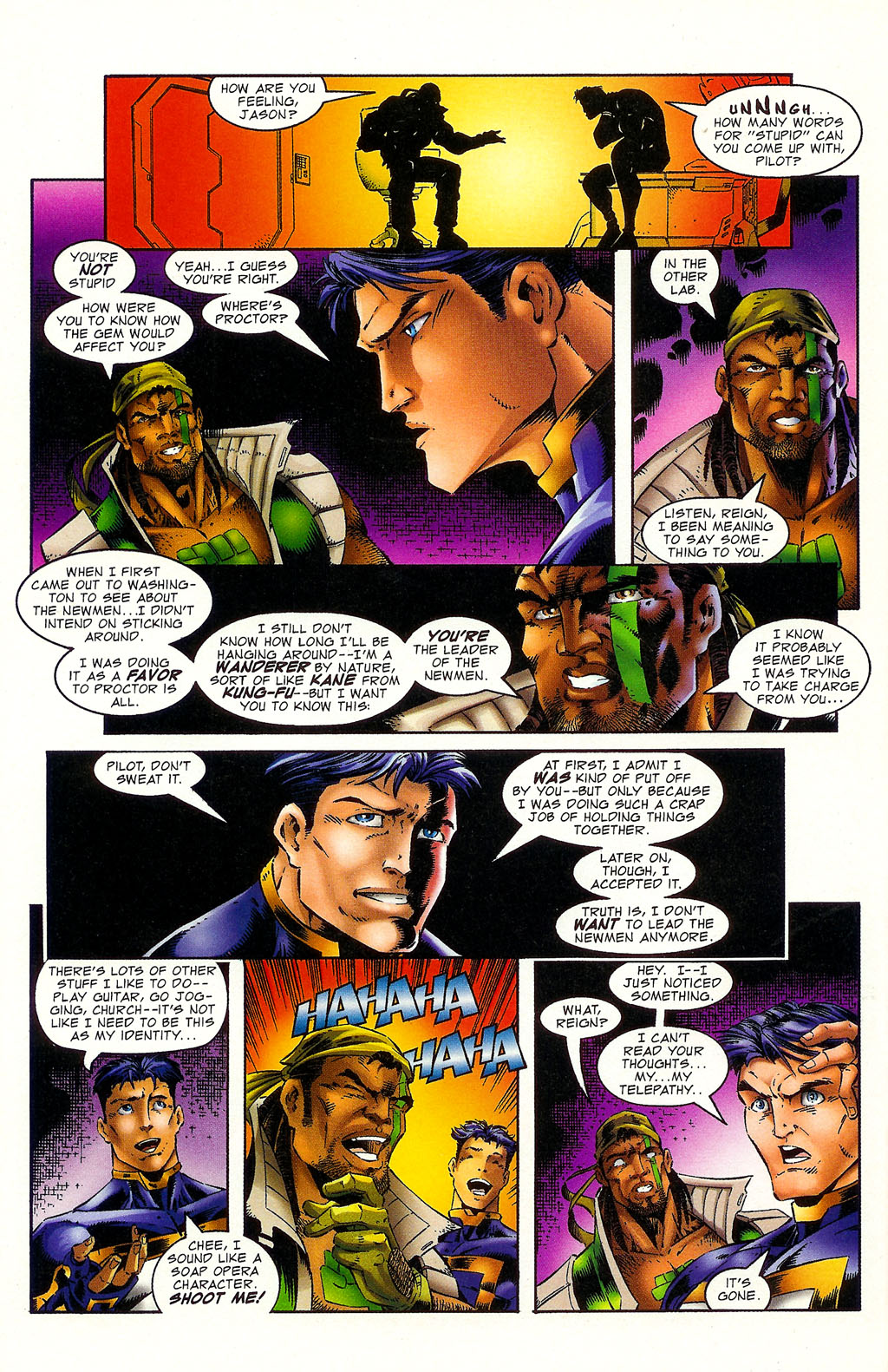 Read online NewMen comic -  Issue #13 - 21