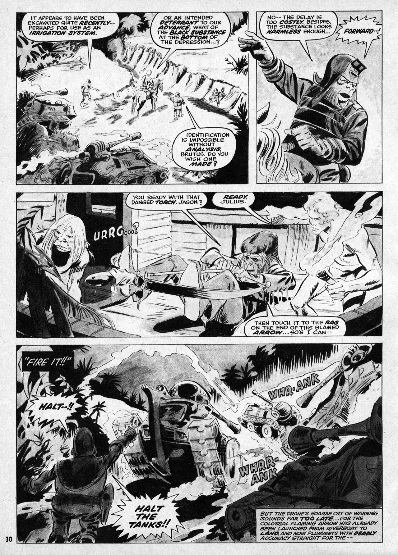 Read online Planet of the Apes comic -  Issue #4 - 29