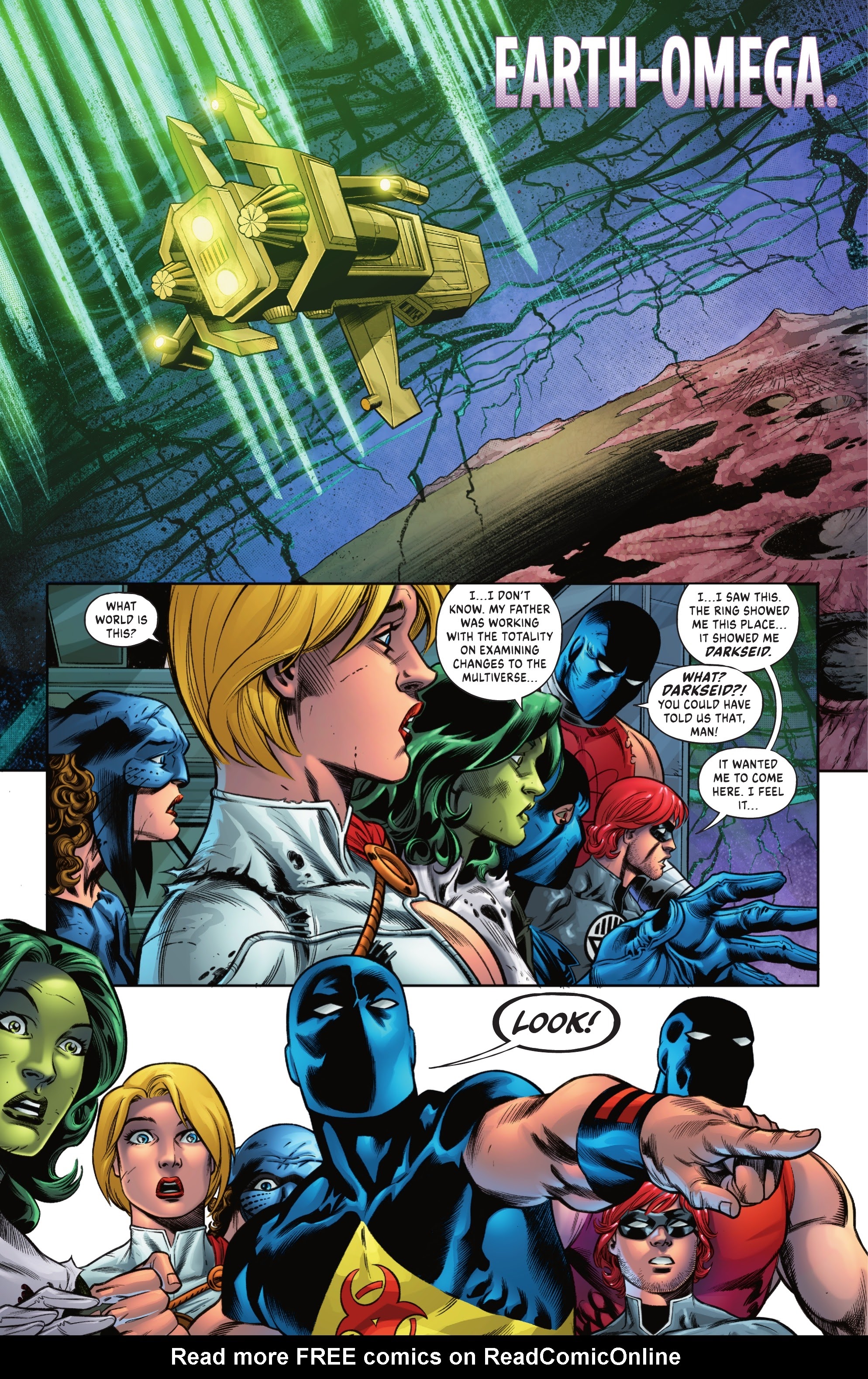 Read online Infinite Frontier comic -  Issue #4 - 21