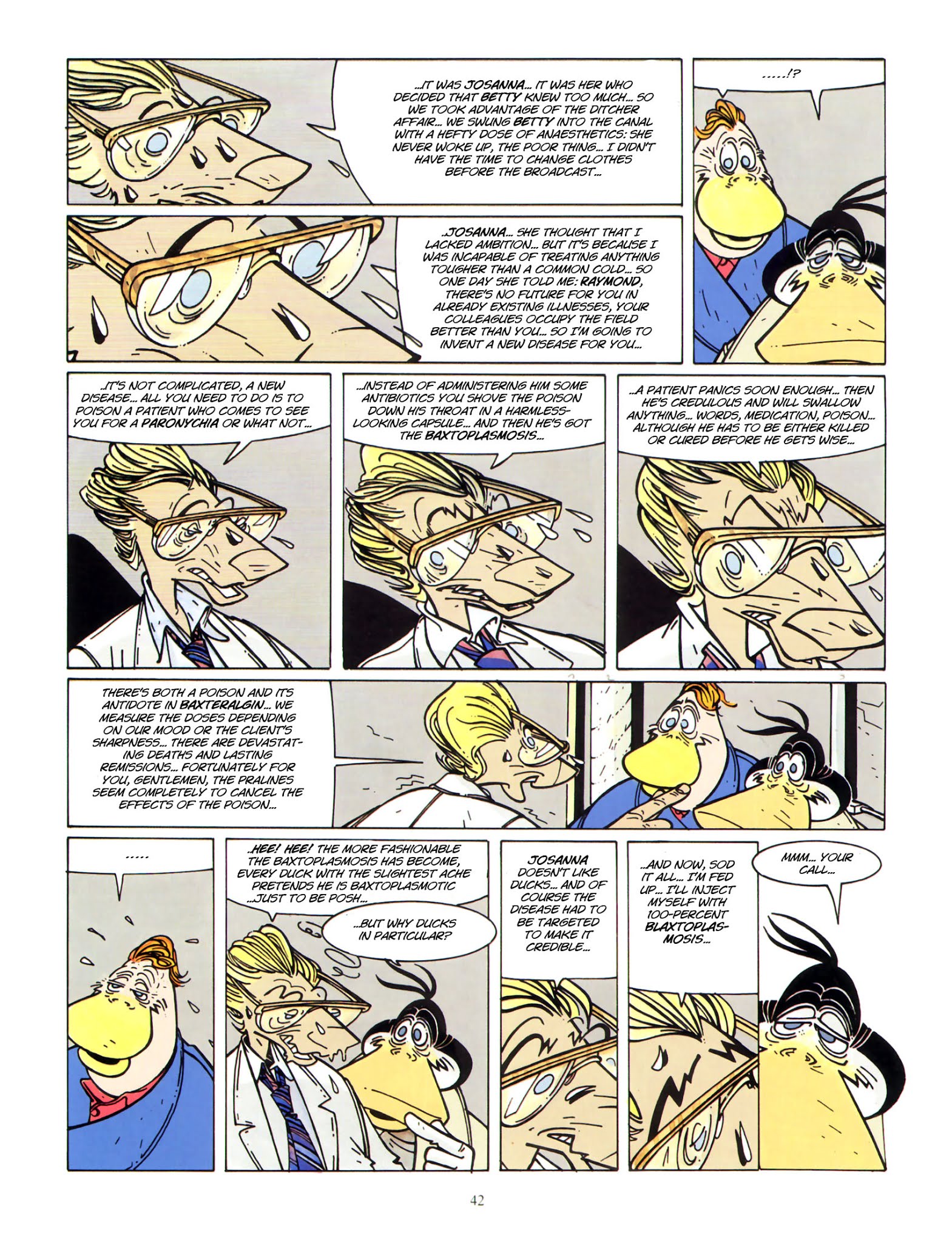 Read online Une enquête de l'inspecteur Canardo comic -  Issue #8 - 43