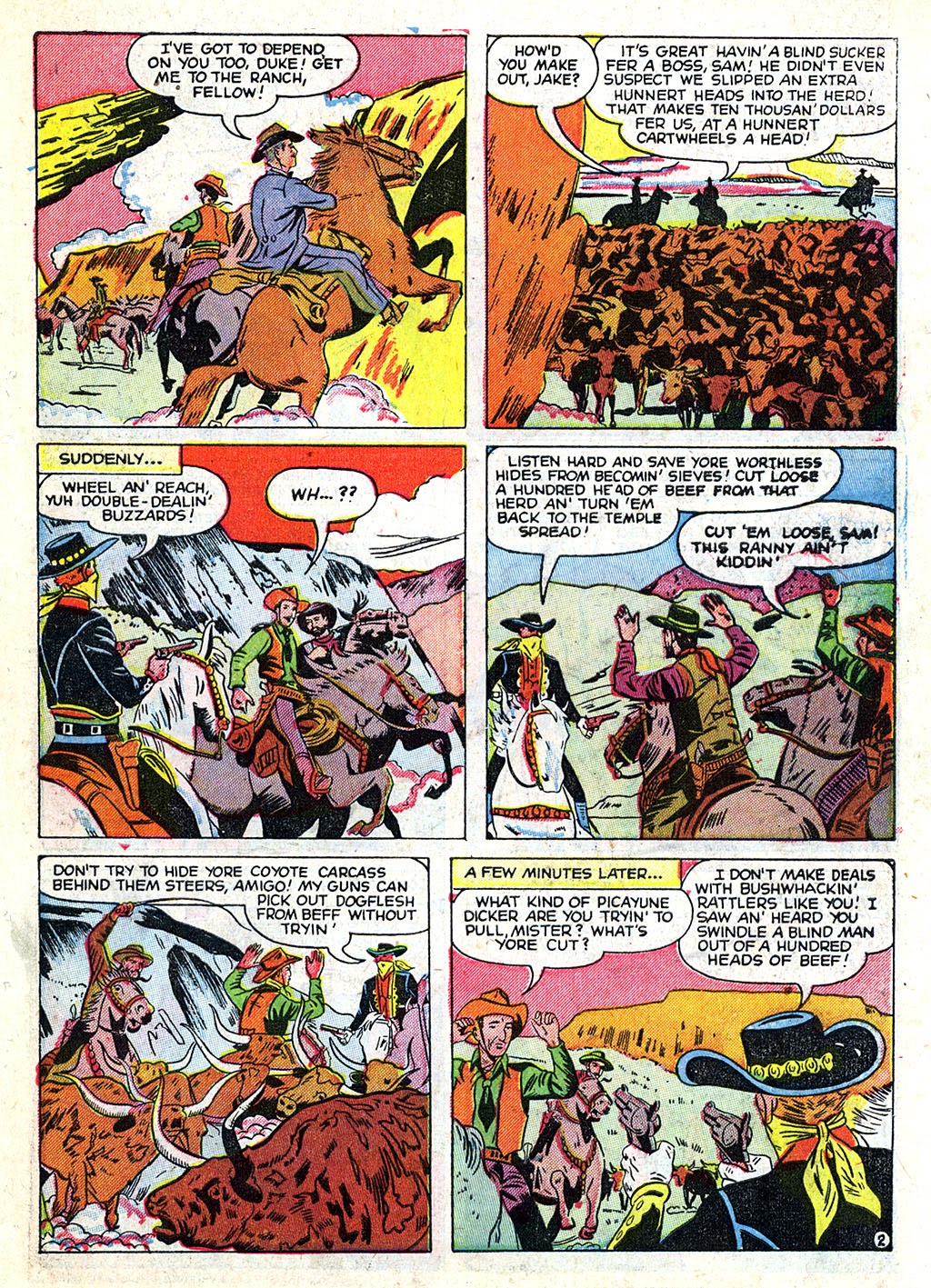 Read online Two Gun Western (1950) comic -  Issue #10 - 27