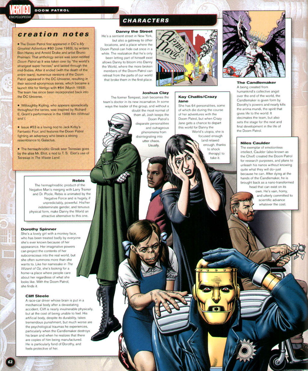 Read online The Vertigo Encyclopedia comic -  Issue # TPB (Part 1) - 62