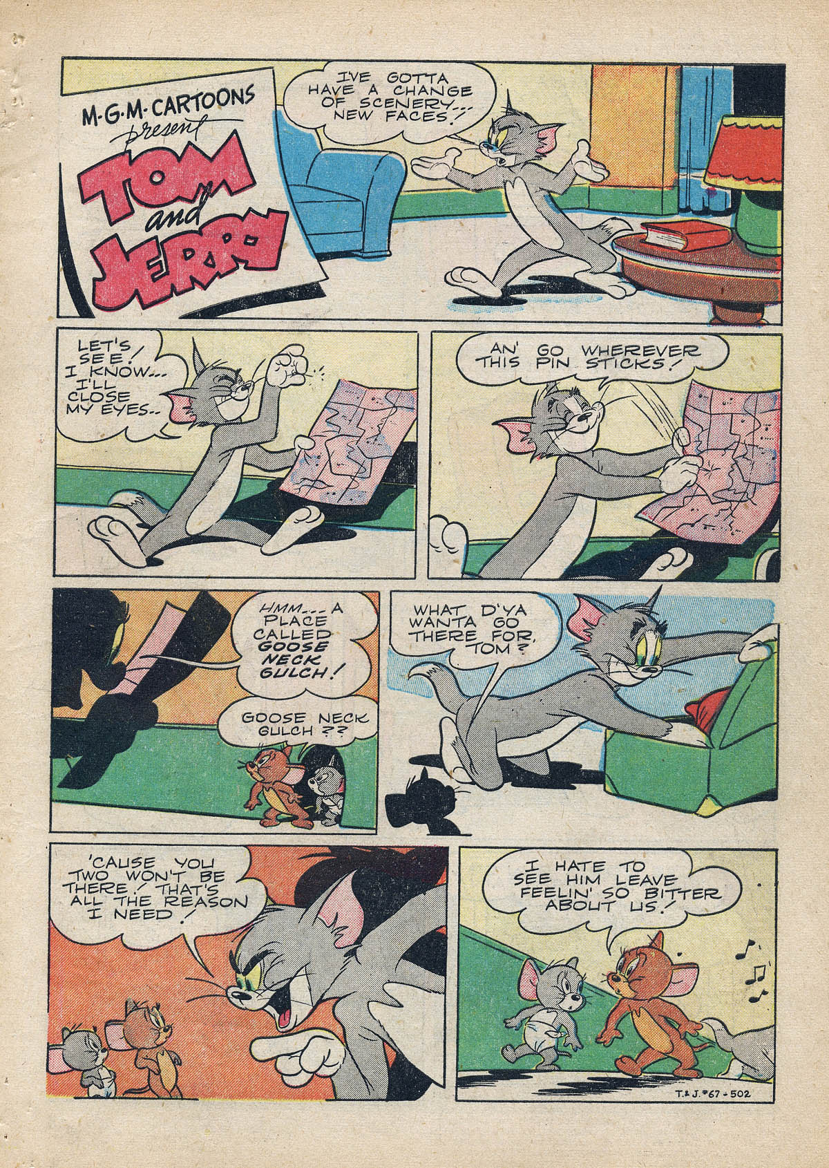 Read online Tom & Jerry Comics comic -  Issue #67 - 4