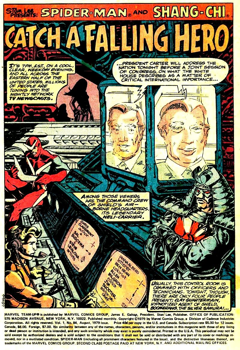 Read online Marvel Team-Up (1972) comic -  Issue #84 - 2