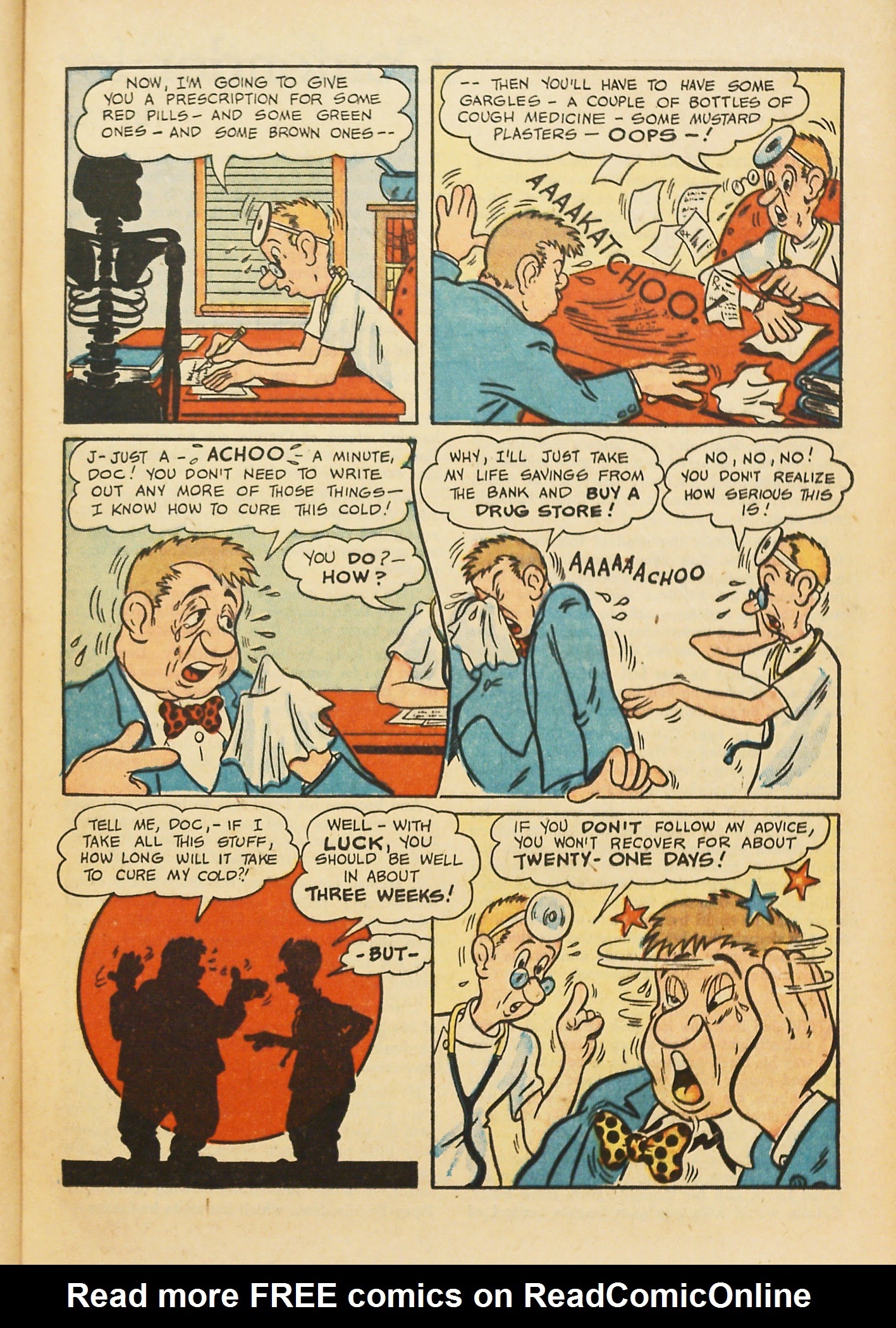 Read online Super-Mystery Comics comic -  Issue #38 - 33