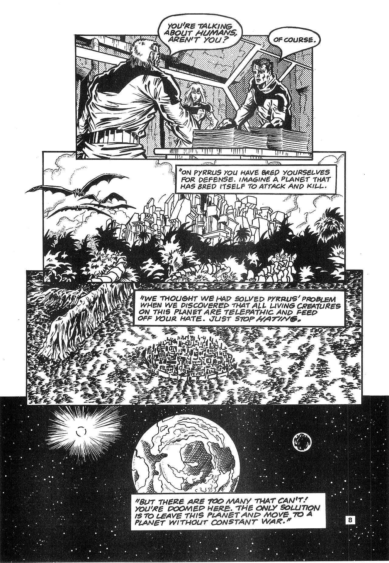 Read online Deathworld Book Three comic -  Issue #1 - 10
