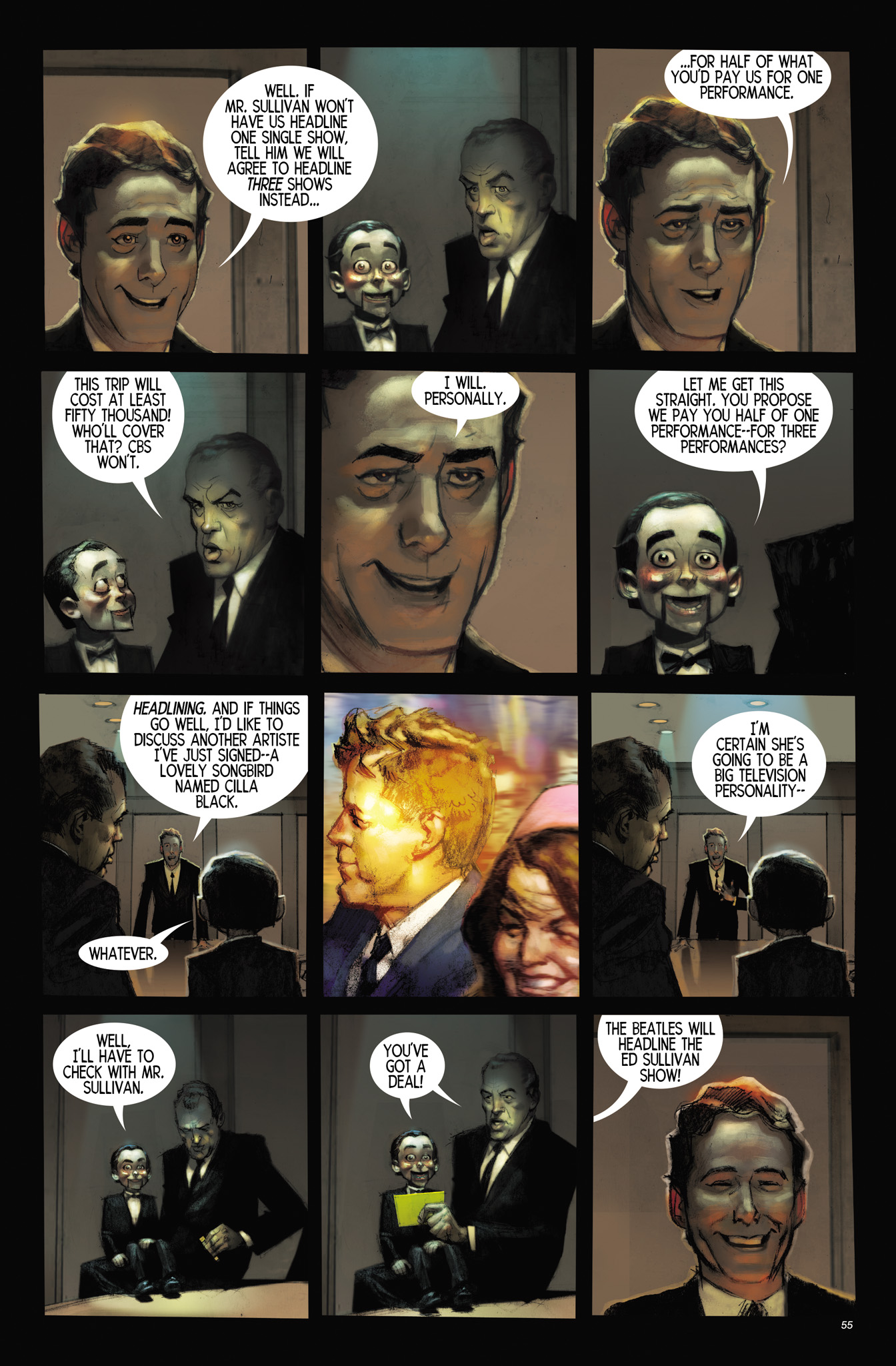 Read online The Fifth Beatle: The Brian Epstein Story comic -  Issue # TPB - 52