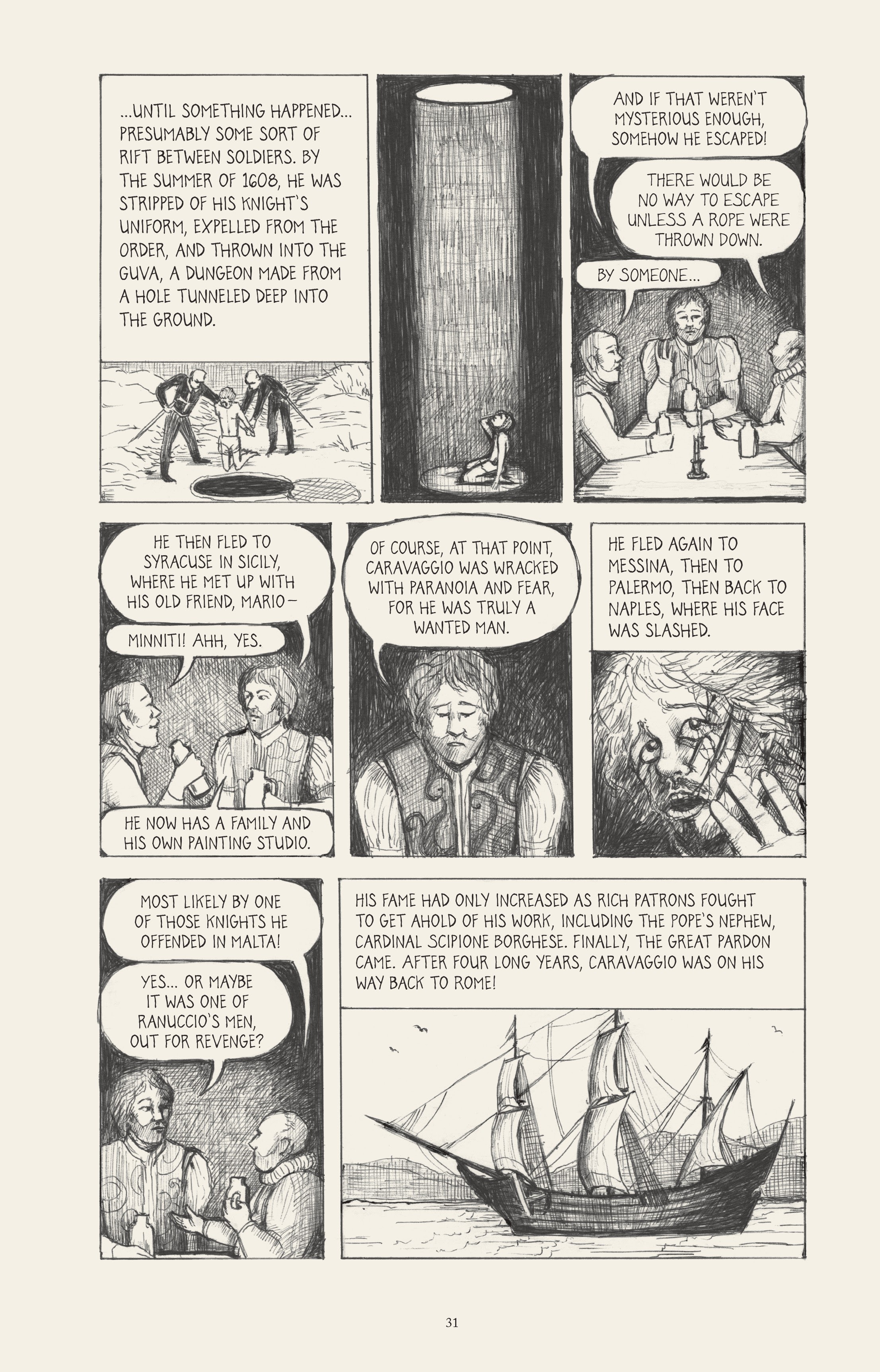 Read online I Know What I Am: The Life and Times of Artemisia Gentileschi comic -  Issue # TPB (Part 1) - 40