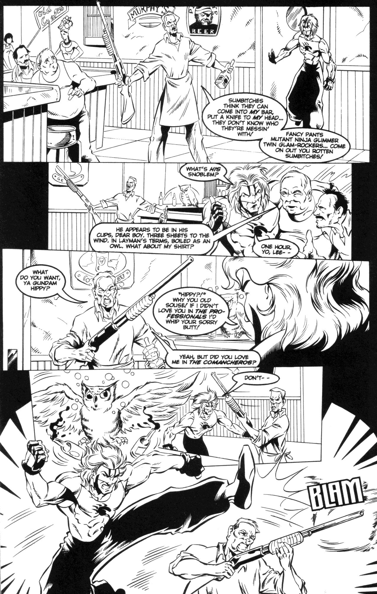 Read online The Badger (1997) comic -  Issue #10 - 14
