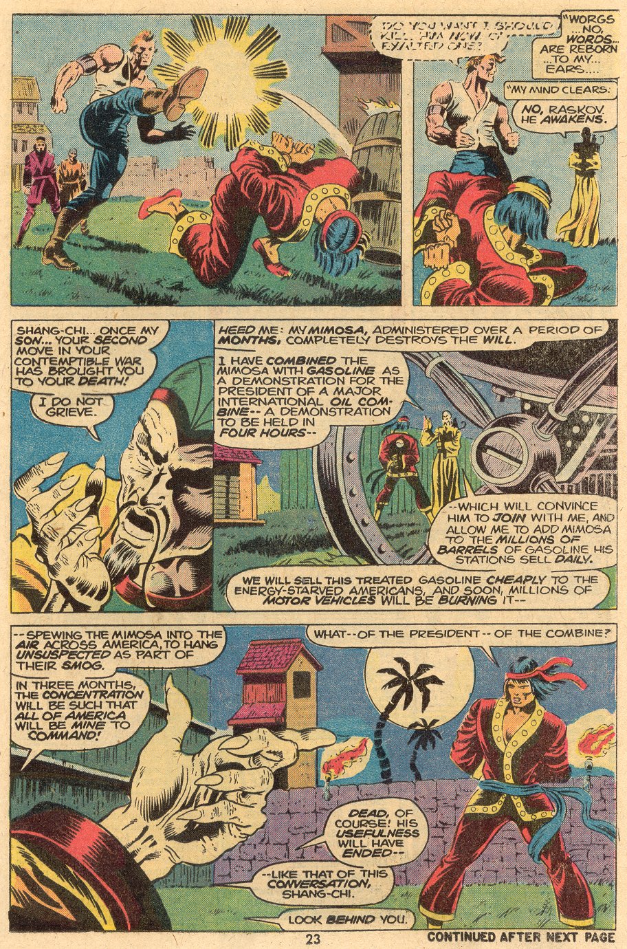 Read online Master of Kung Fu (1974) comic -  Issue #18 - 14