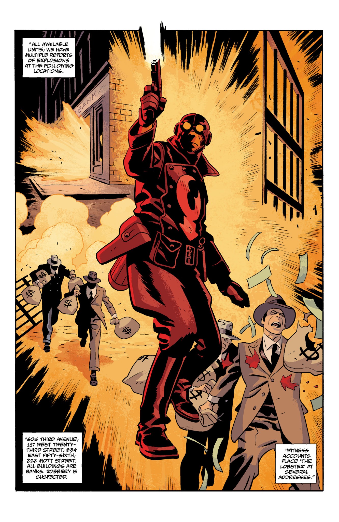 Read online Lobster Johnson: Get the Lobster comic -  Issue # TPB - 74