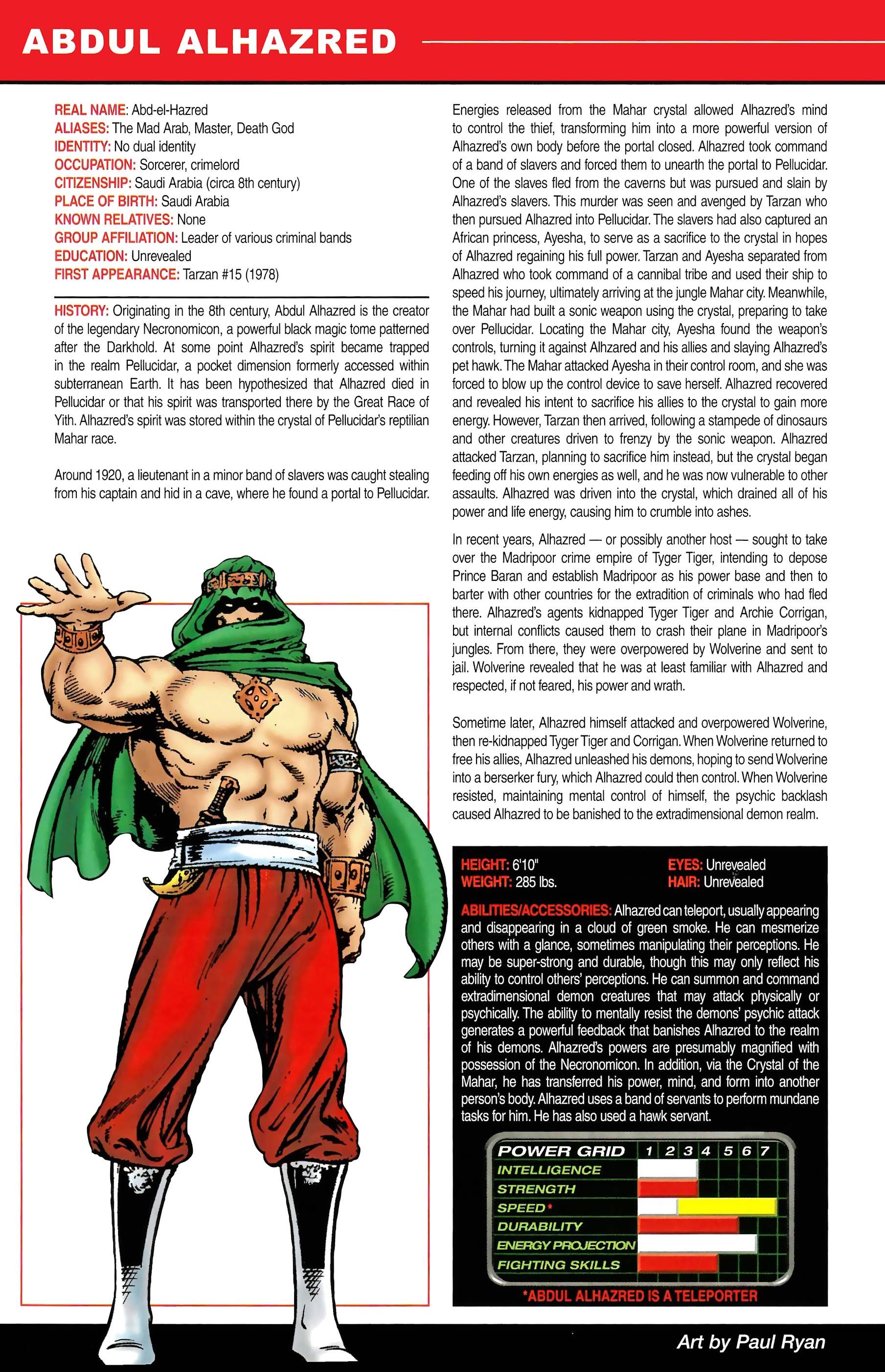 Read online Official Handbook of the Marvel Universe A to Z comic -  Issue # TPB 1 (Part 1) - 42