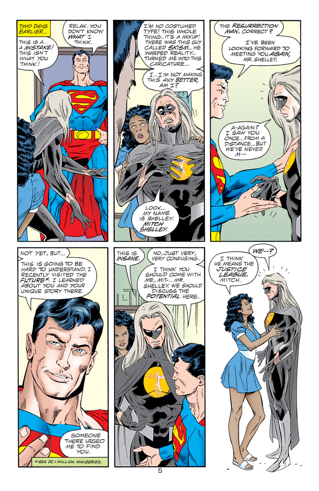 Read online Resurrection Man (1997) comic -  Issue #21 - 5