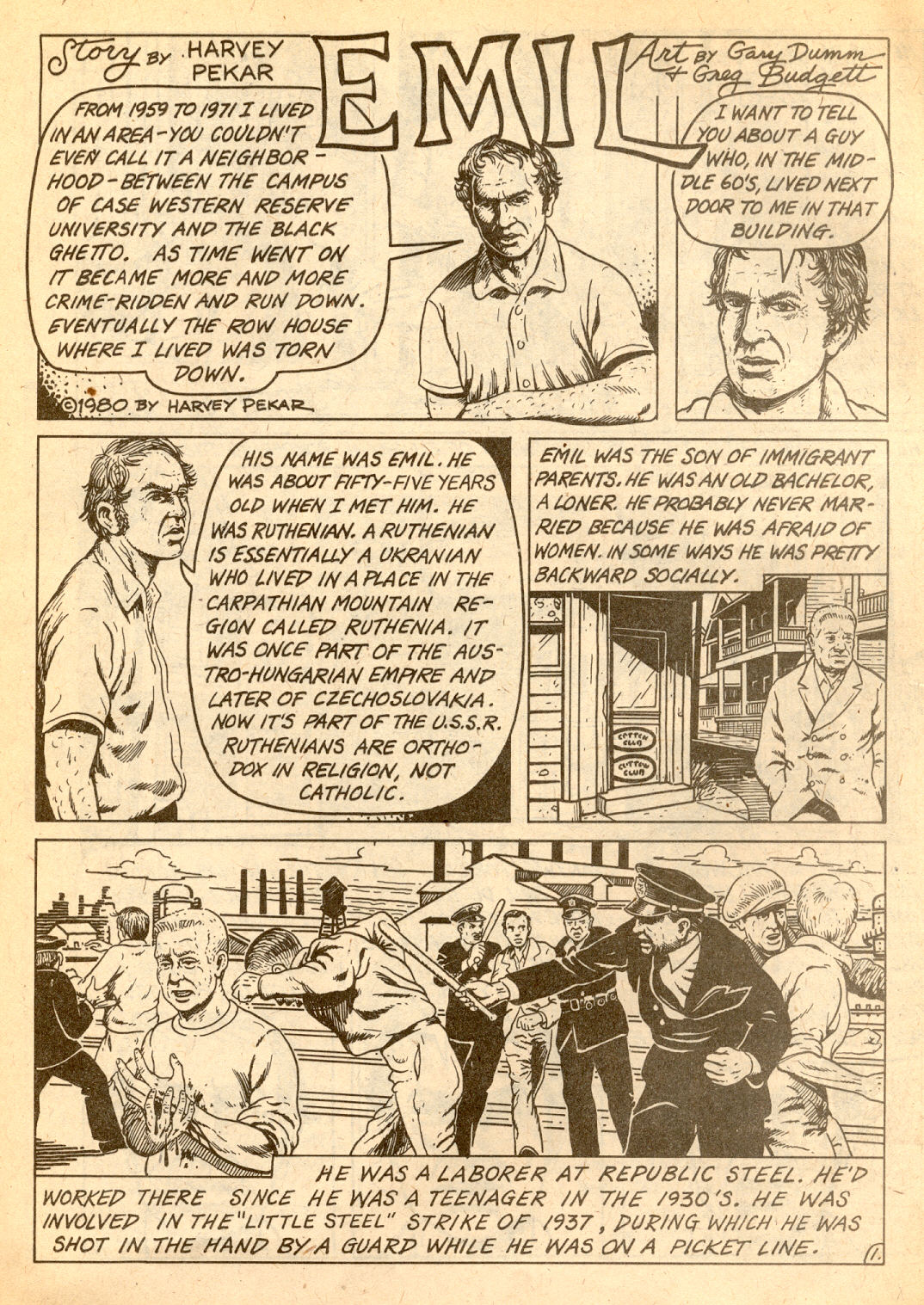 Read online American Splendor (1976) comic -  Issue #5 - 14