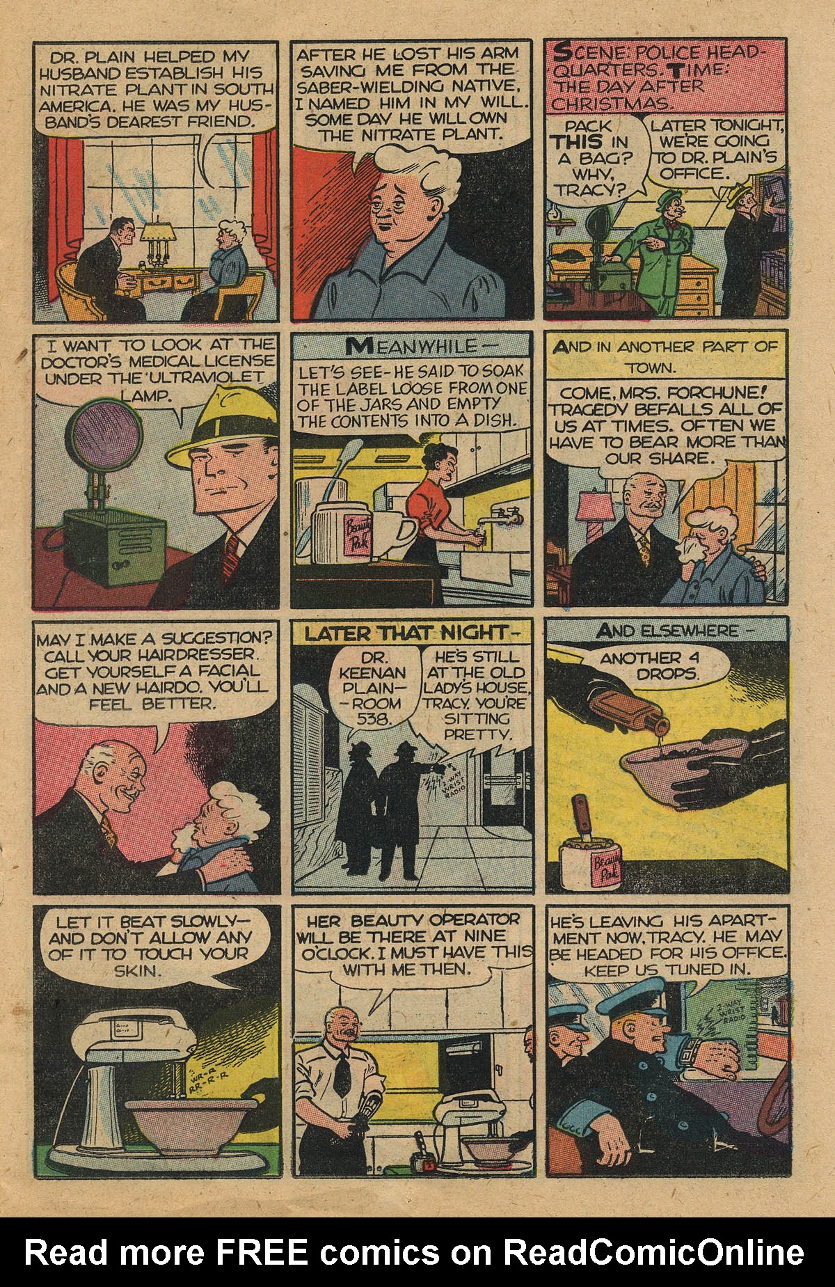 Read online Dick Tracy comic -  Issue #71 - 11