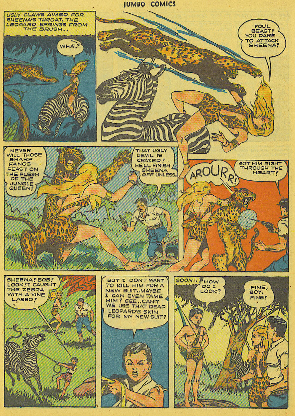 Read online Jumbo Comics comic -  Issue #52 - 7