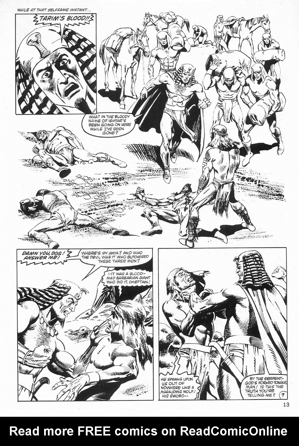 Read online The Savage Sword Of Conan comic -  Issue #97 - 13