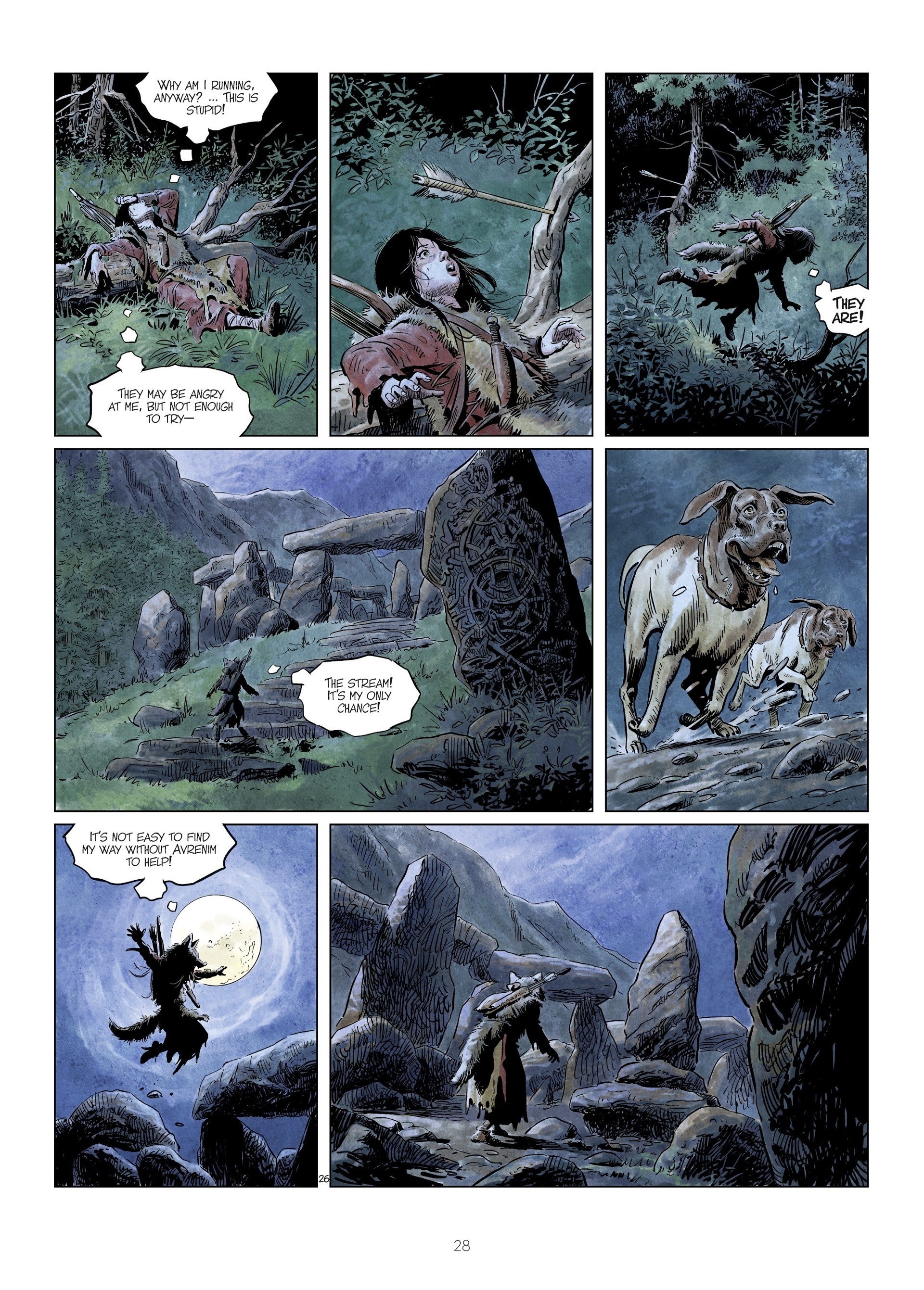 Read online The World of Thorgal: Wolfcub comic -  Issue #4 - 30