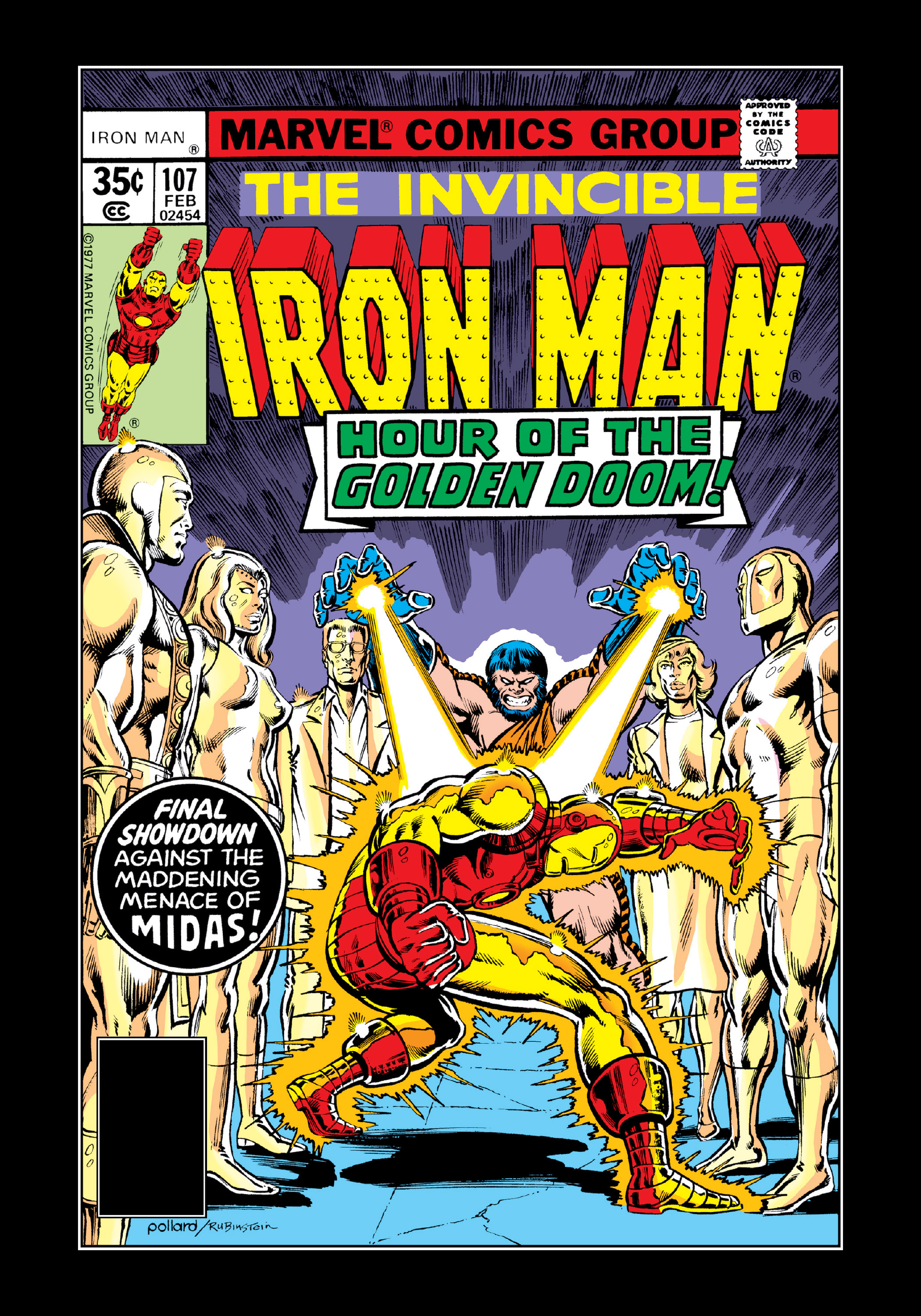 Read online Marvel Masterworks: The Invincible Iron Man comic -  Issue # TPB 12 (Part 3) - 22