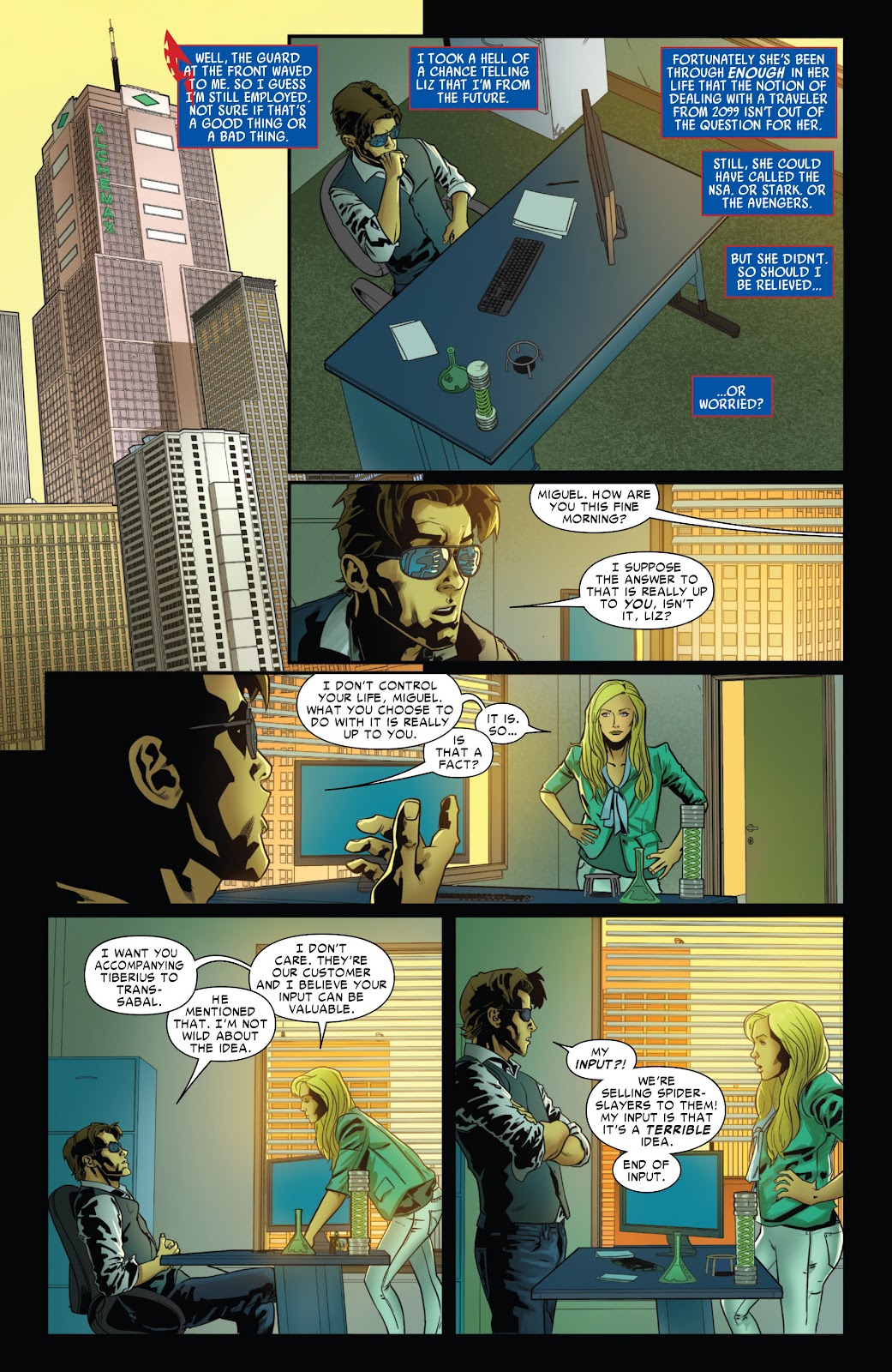 Spider-Man 2099 (2014) issue 3 - Page 3