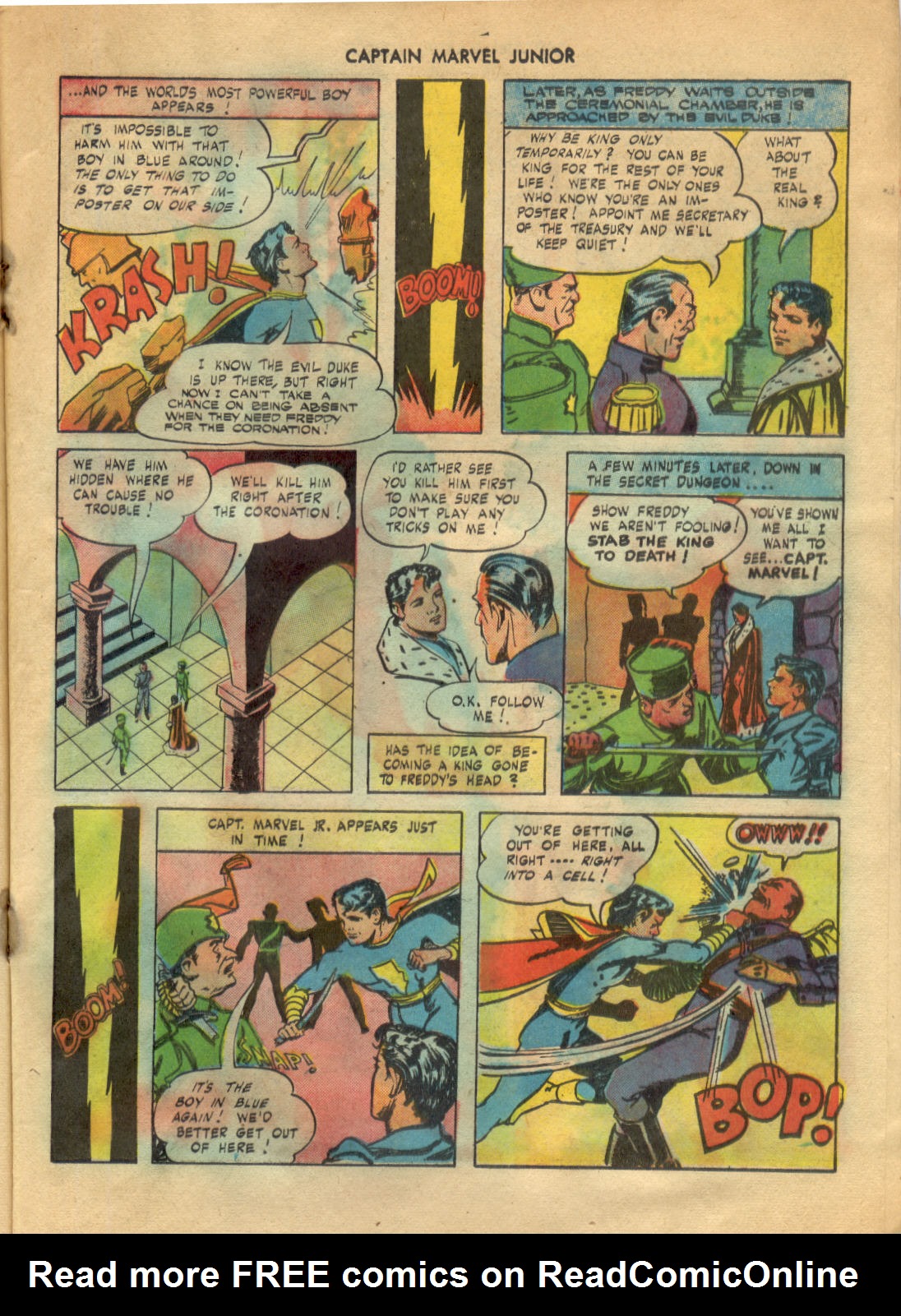 Read online Captain Marvel, Jr. comic -  Issue #46 - 21