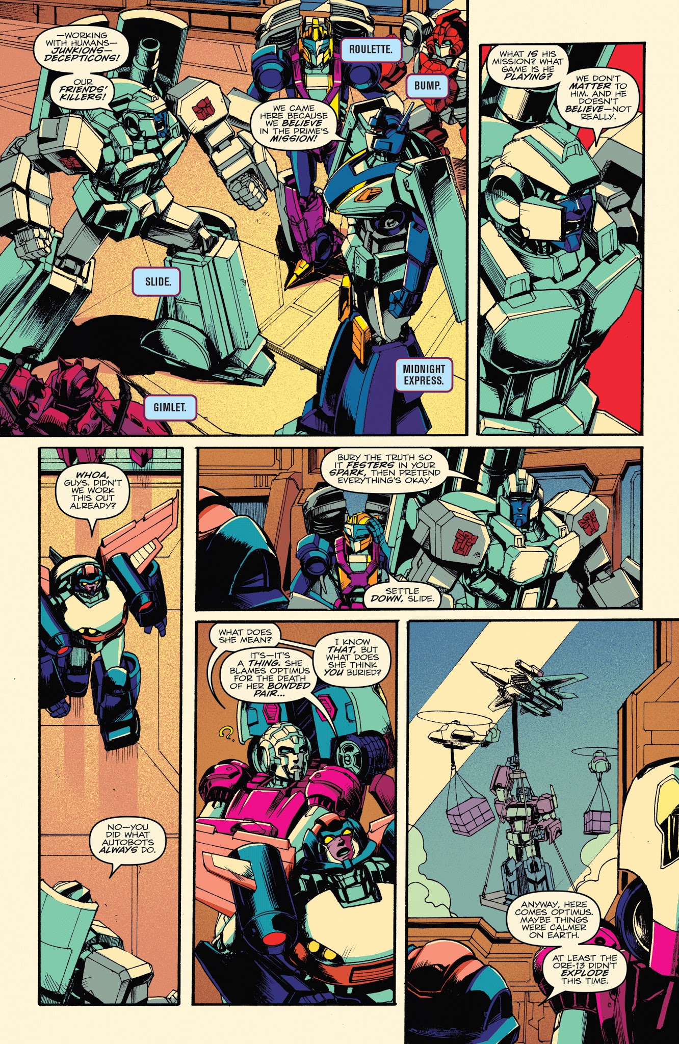 Read online Optimus Prime comic -  Issue #15 - 15