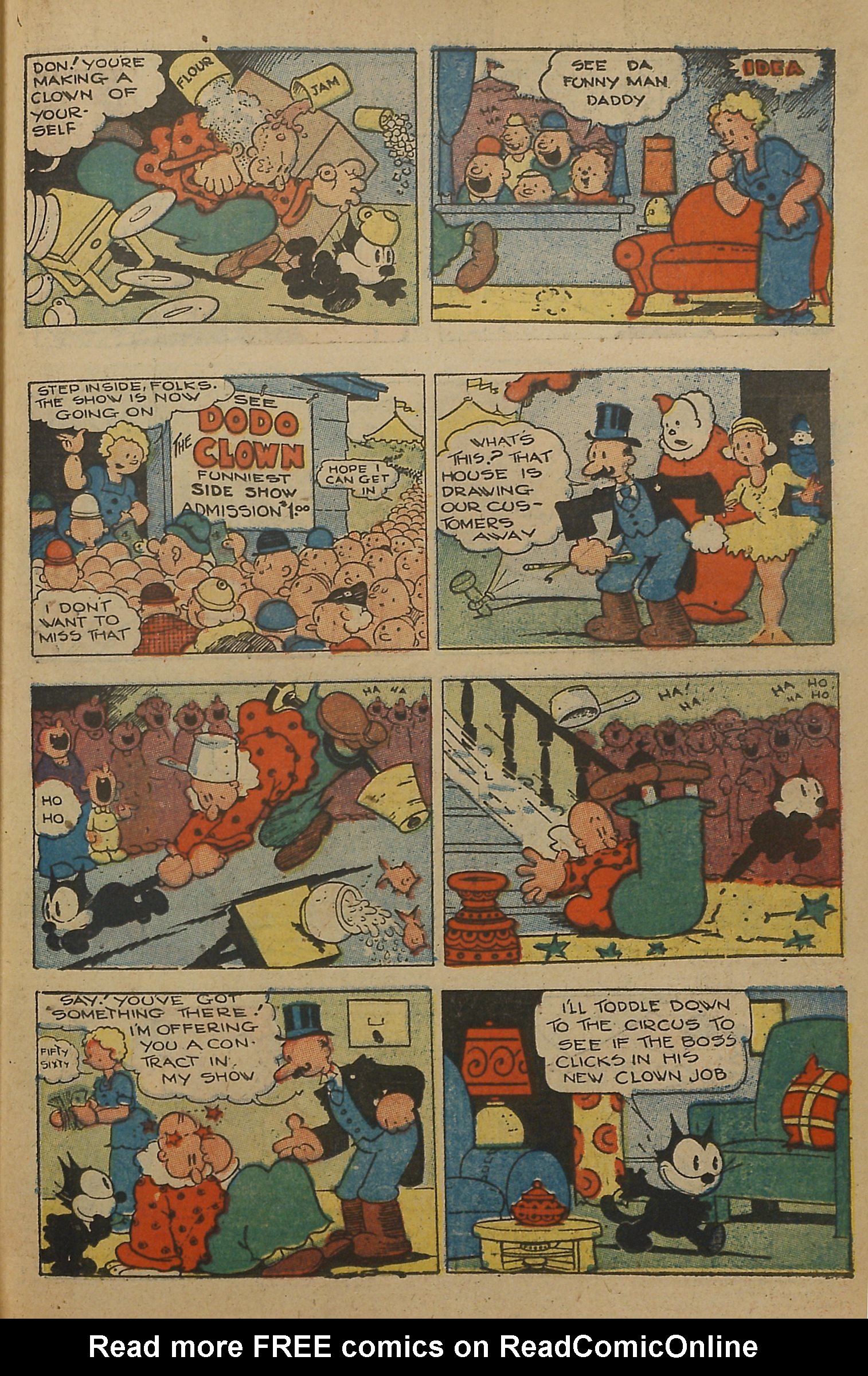 Read online Felix the Cat (1951) comic -  Issue #37 - 28