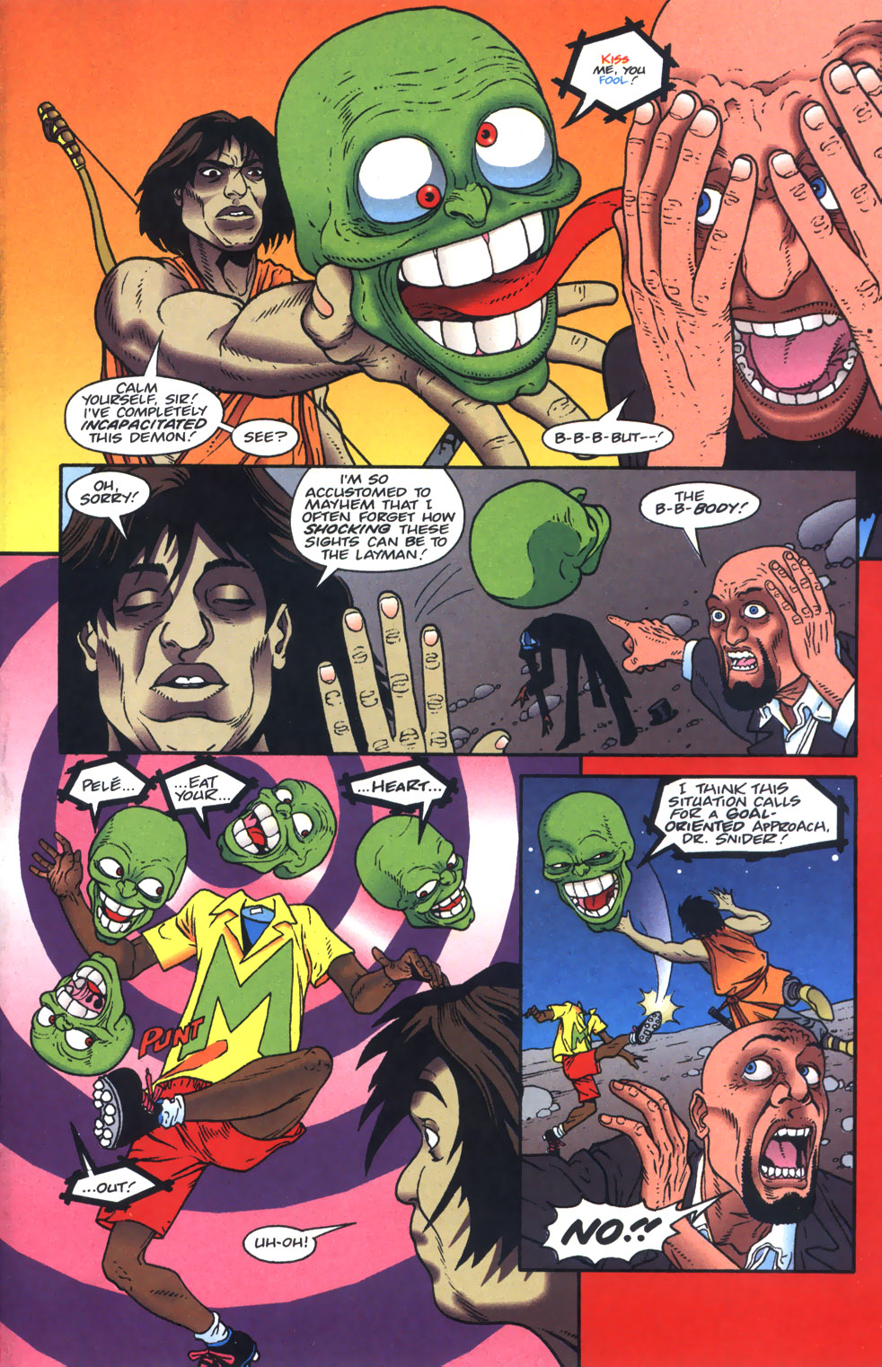 Read online The Mask: World Tour comic -  Issue #2 - 3