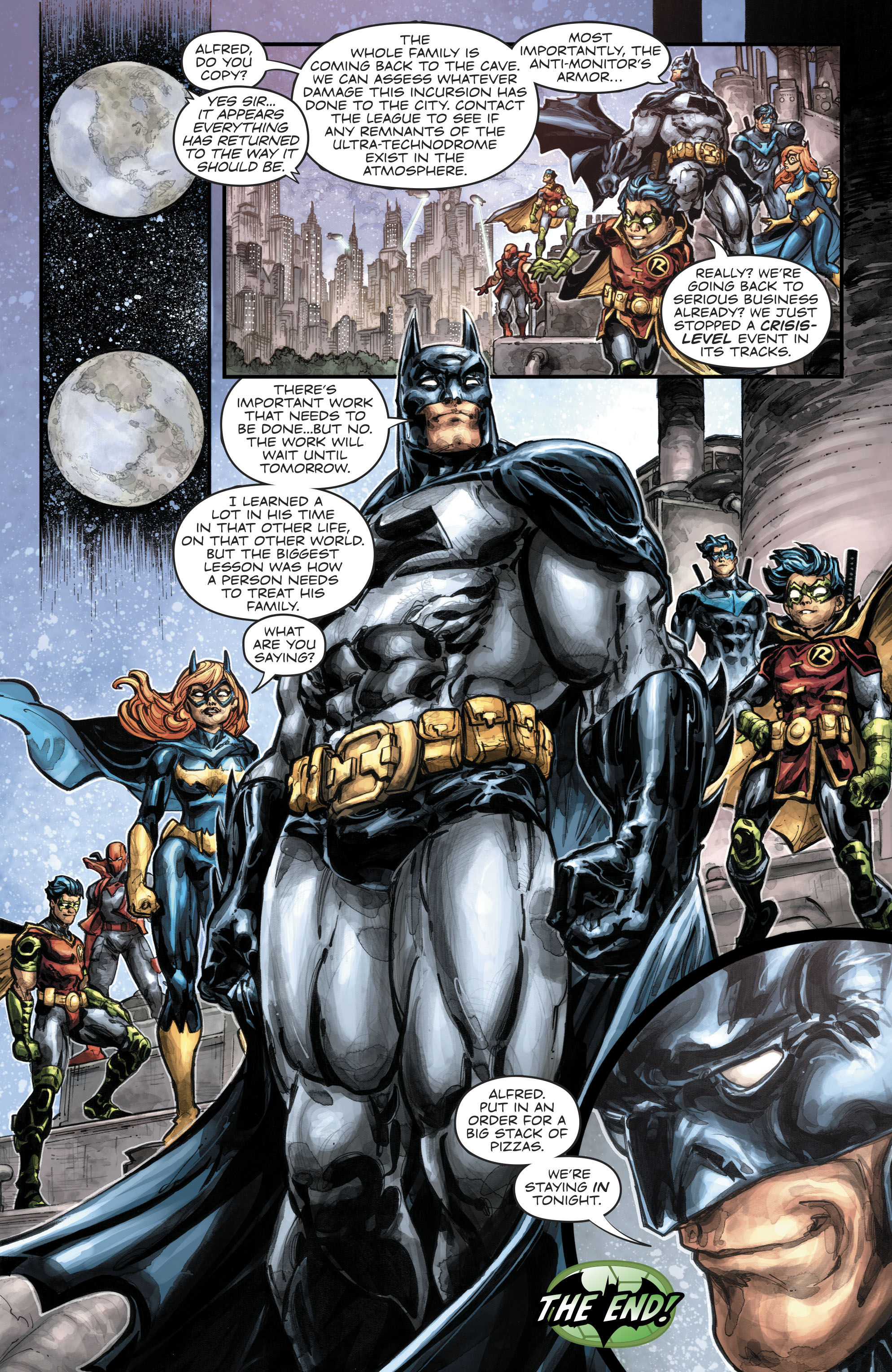 Read online Batman/Teenage Mutant Ninja Turtles III comic -  Issue #6 - 21