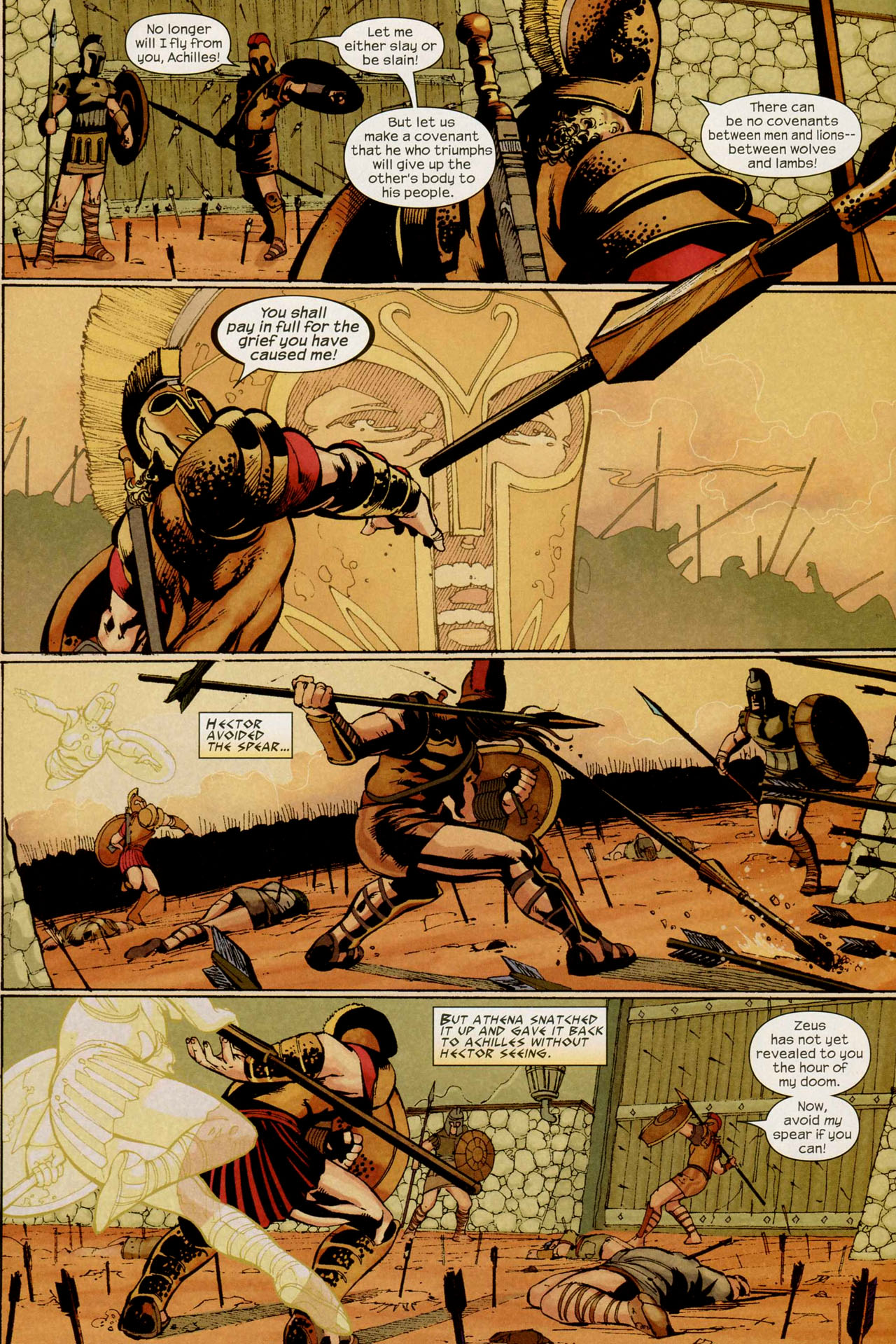 Read online The Iliad comic -  Issue #8 - 10