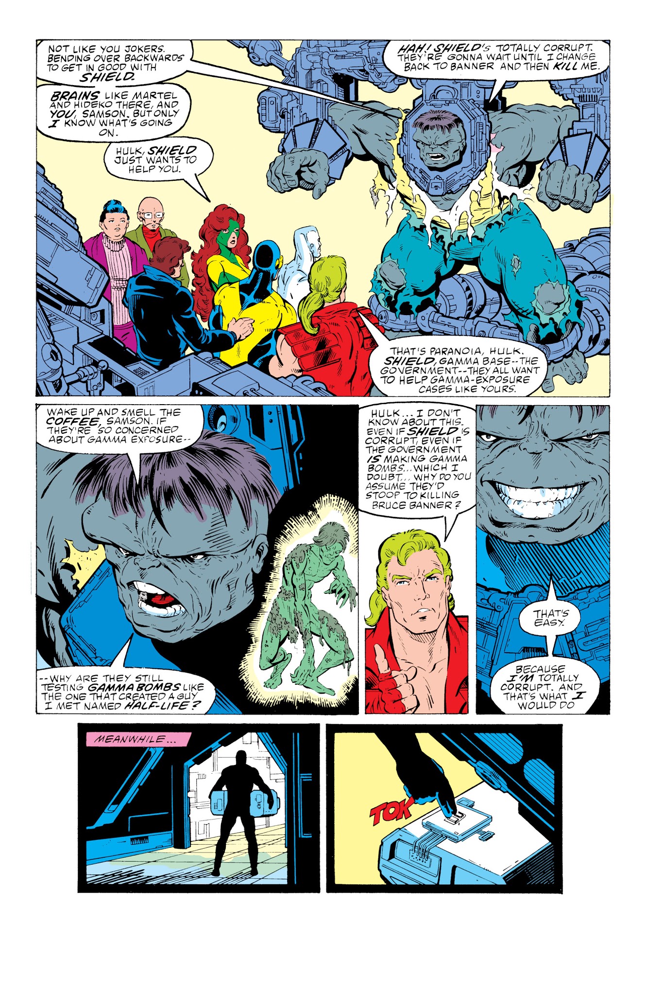 Read online Hulk Visionaries: Peter David comic -  Issue # TPB 1 - 156