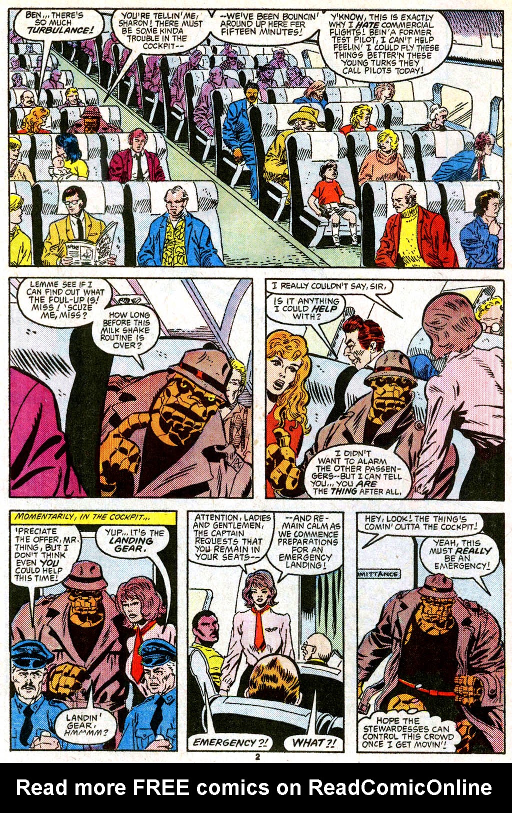 Read online The Thing comic -  Issue #32 - 3