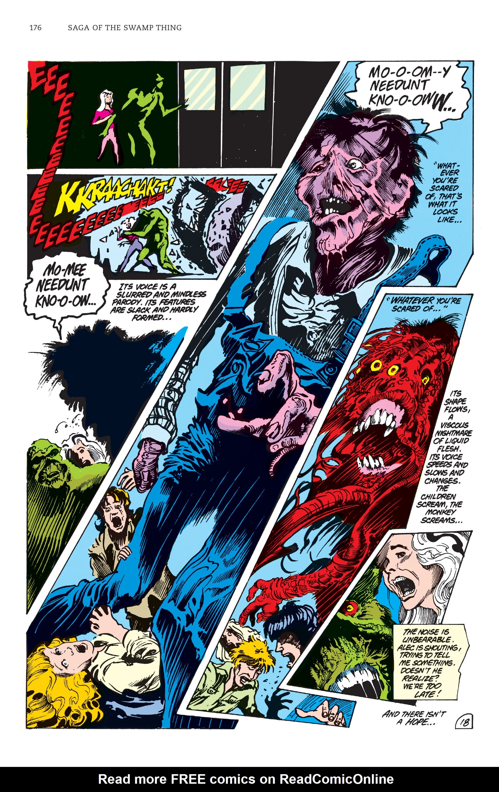 Read online Saga of the Swamp Thing comic -  Issue # TPB 1 (Part 2) - 72