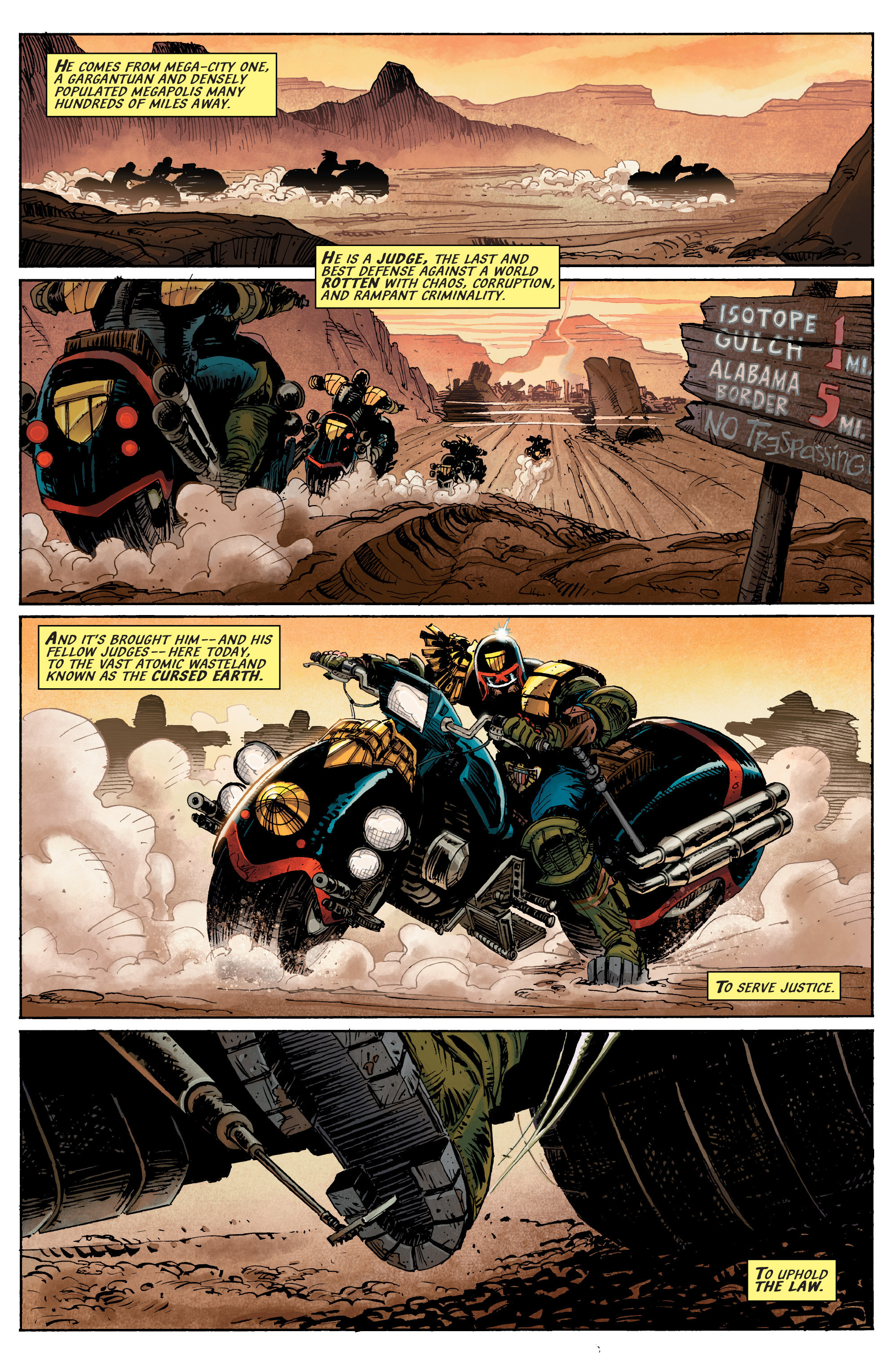 Read online Predator Vs. Judge Dredd Vs. Aliens comic -  Issue #1 - 12