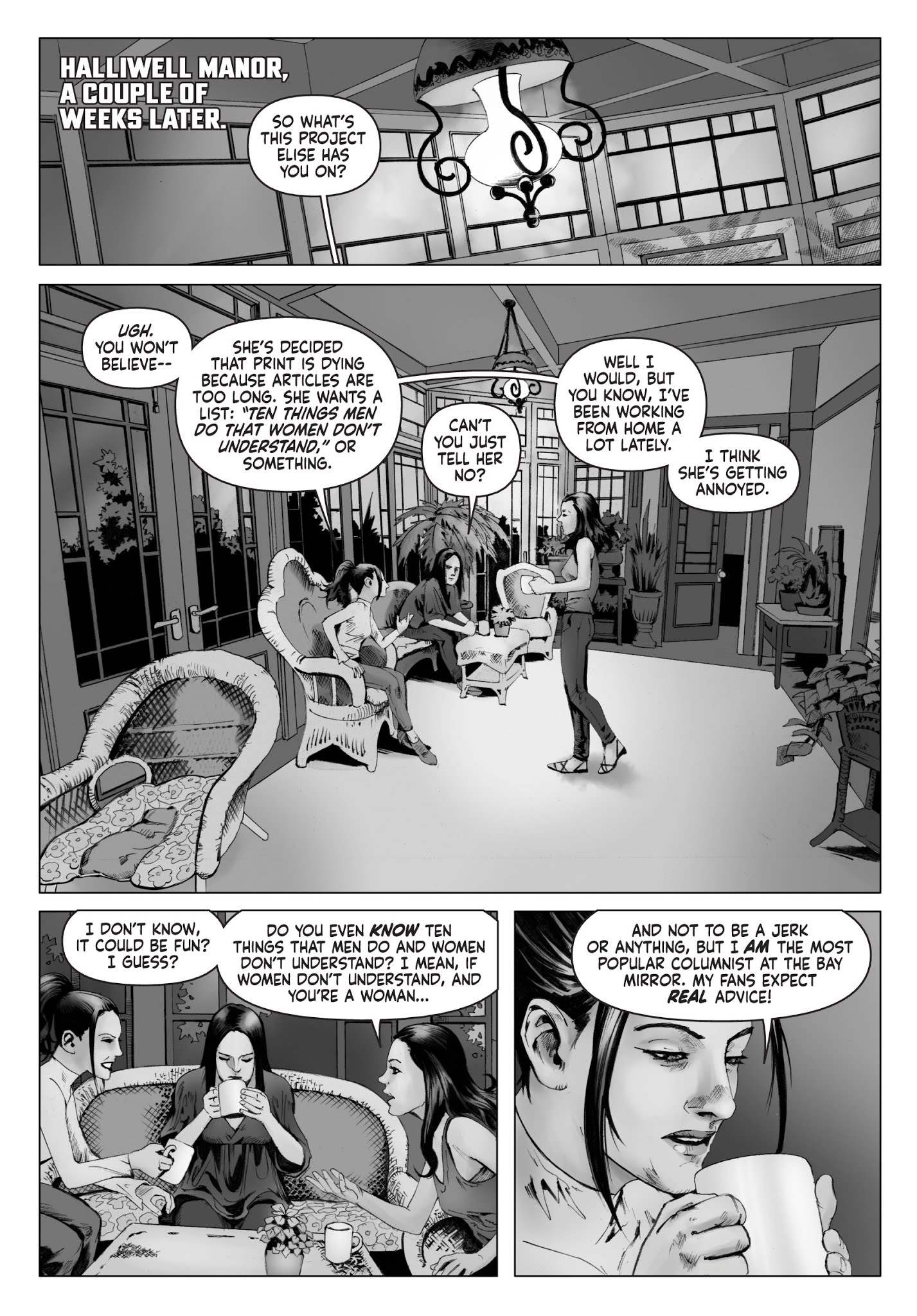 Read online Charmed: Magic School comic -  Issue # TPB - 40
